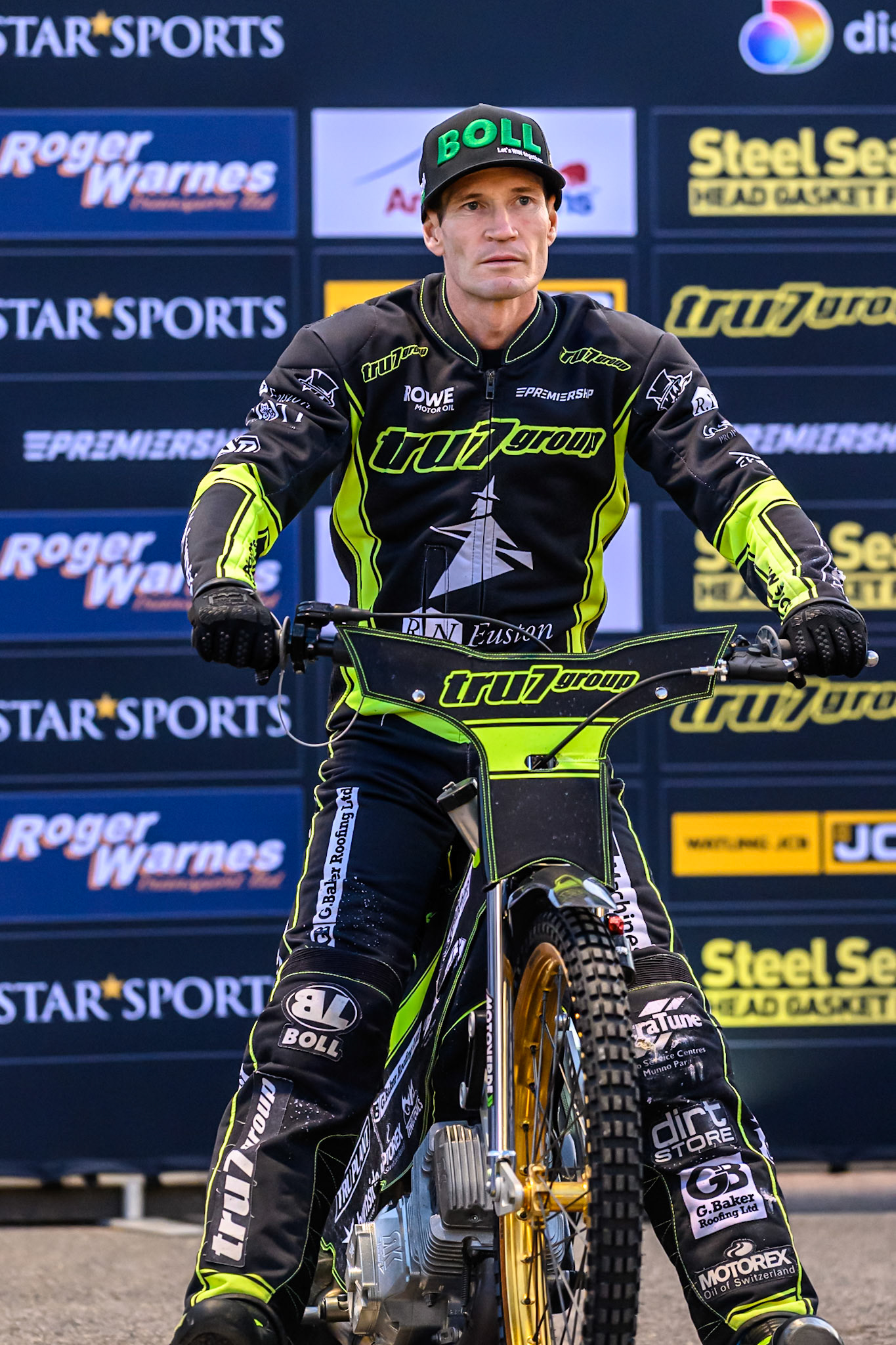 Jason Doyle of Ipswich Witches during the Rowe Motor Oil Premiership Play Off Semi Final 1 (1st Leg)  between Belle Vue Aces and Ipswich Witches at the National Speedway Stadium, Manchester on Monday 8th September 2025. (Photo: Ian Charles | MI News)