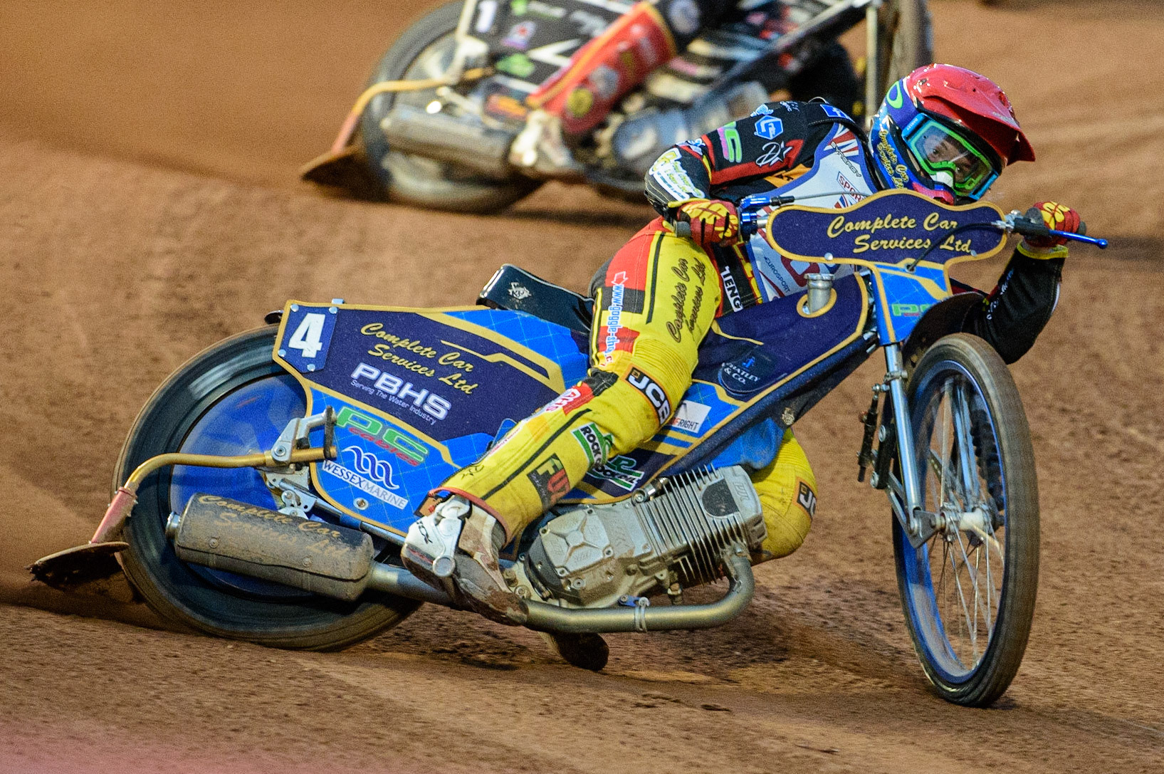 MANCHESTER, UK. AUGUST 16TH   Kyle Howarth  in action  during the Sports Insure British Speedway Finals at the National Speedway Stadium, Manchester on Monday 16th August 2021. (Credit: Ian Charles | MI News)