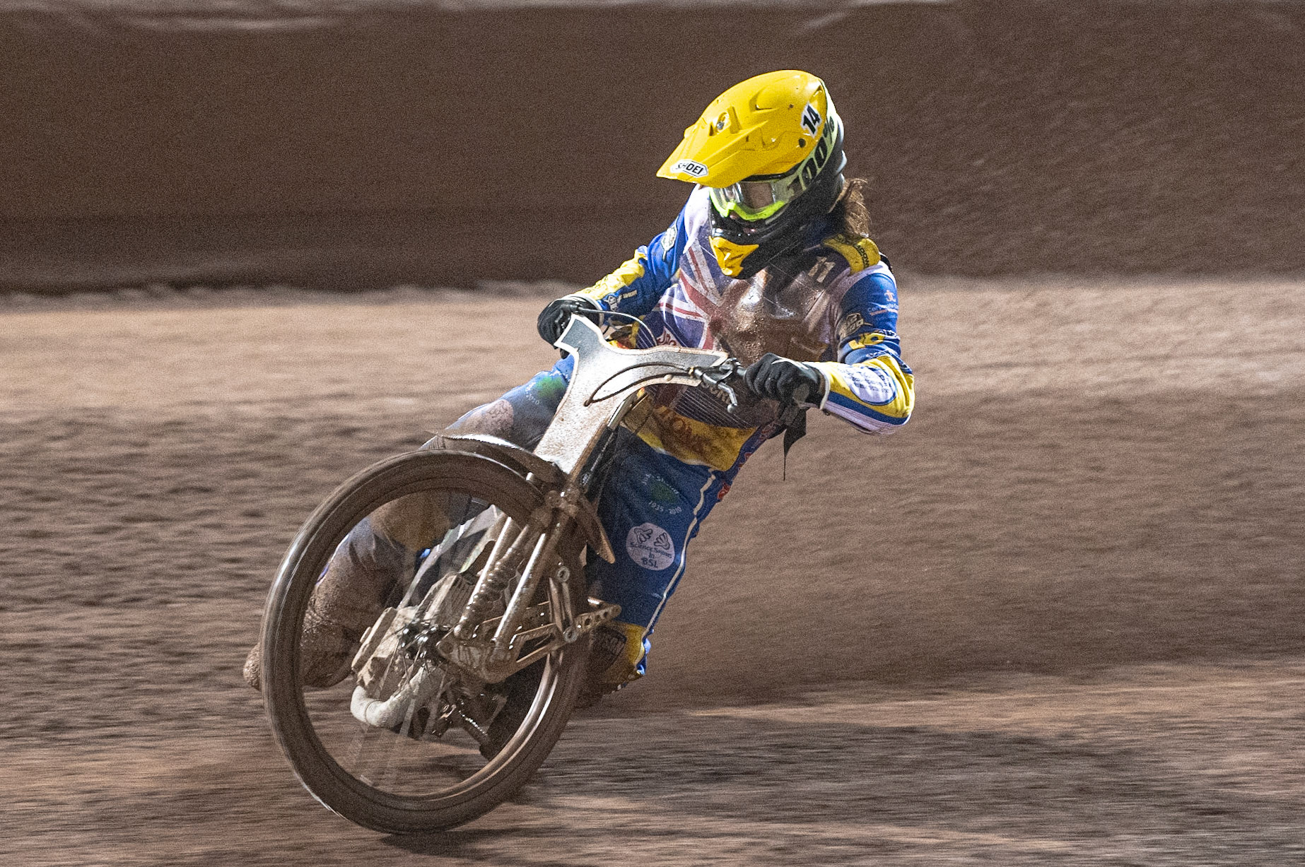Photo: Ian CharlesRichard Lawson   in action  Sports Insure British Speedway Championship Final, National Speedway Stadium, Manchester Monday  28  September  2020