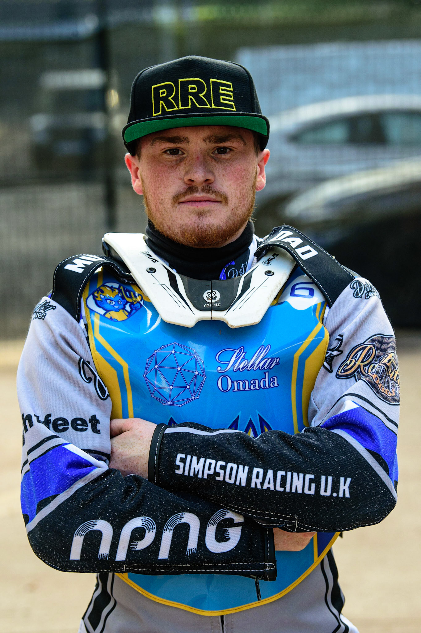 MANCHESTER, UK. MAY 27TH  Kyran Lydan of Armadale Stellar Devils during the National Development League match between Belle Vue Colts and Armadale Devils at the National Speedway Stadium, Manchester on Friday 27th May 2022. (Credit: Ian Charles | MI News)