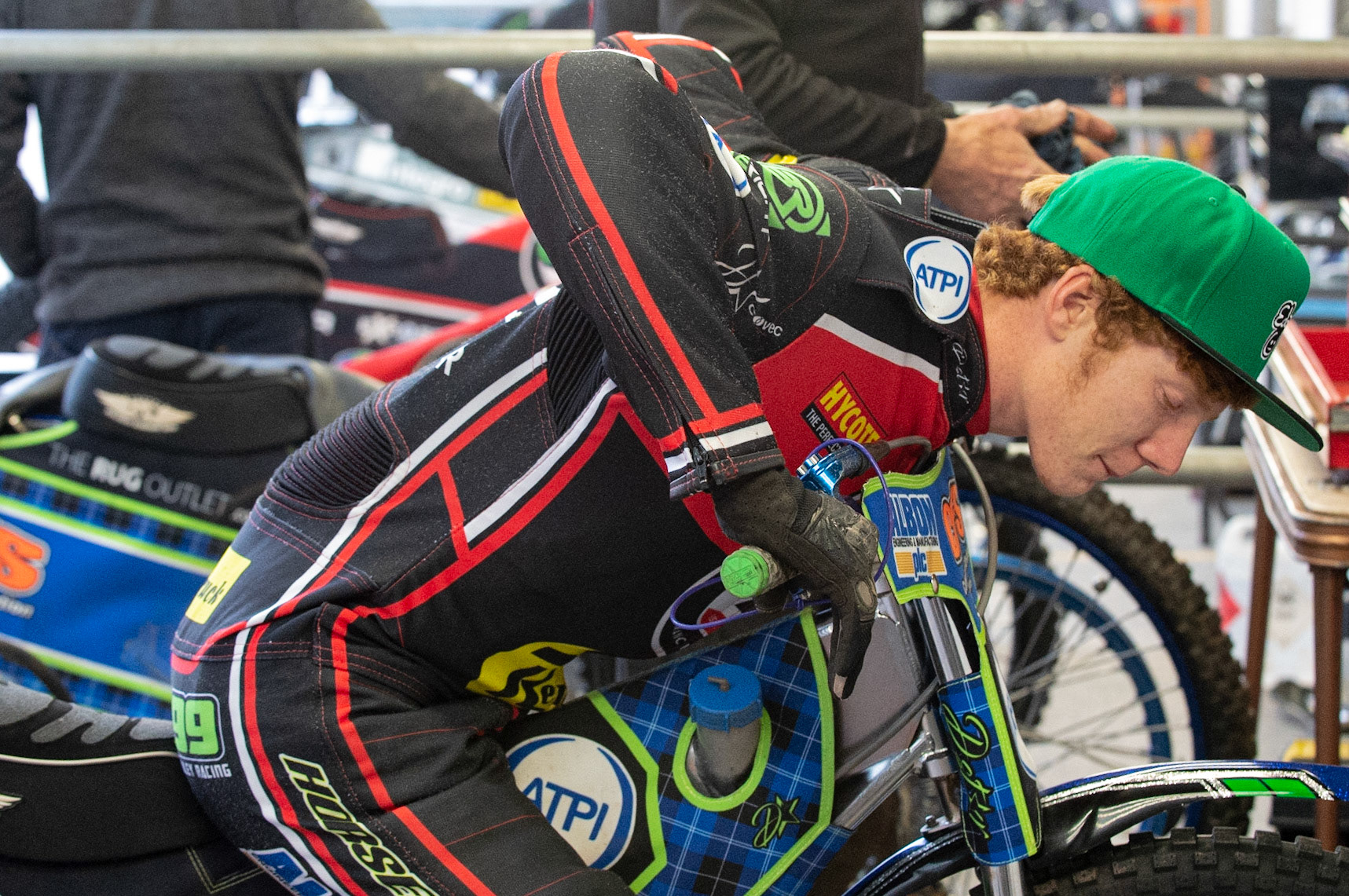 Photo by Ian Charles:

Dan Bewley  

Belle Vue Aces v Peterborough Panthers, British Speedway Premiership, National Speedway Stadium, Manchester, Thursday, 13, June, 2019