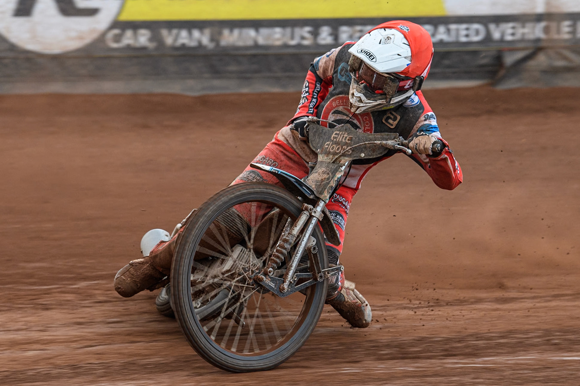Belle Vue Colts' Chad Wirtzfeld in action for Belle Vue Cool Running Colts during the WSRA National Development League match between Belle Vue Colts and Leicester Lion Cubs at the National Speedway Stadium, Manchester on Friday 29th March 2024. (Photo: Ian Charles | MI News)