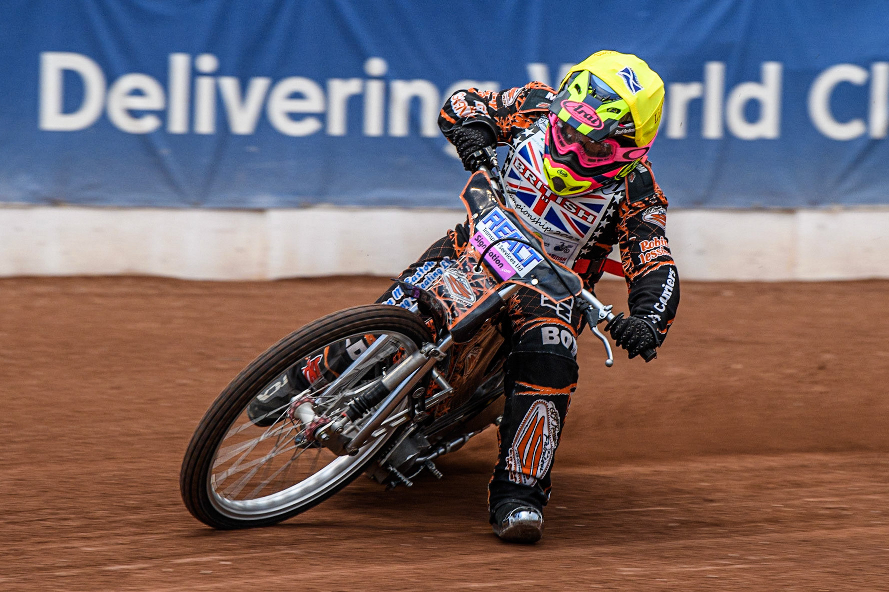 Liam Morris  in action  during the British Youth Championships at the National Speedway Stadium, Manchester on Friday 12th May 2023. (Photo: Ian Charles | MI News)