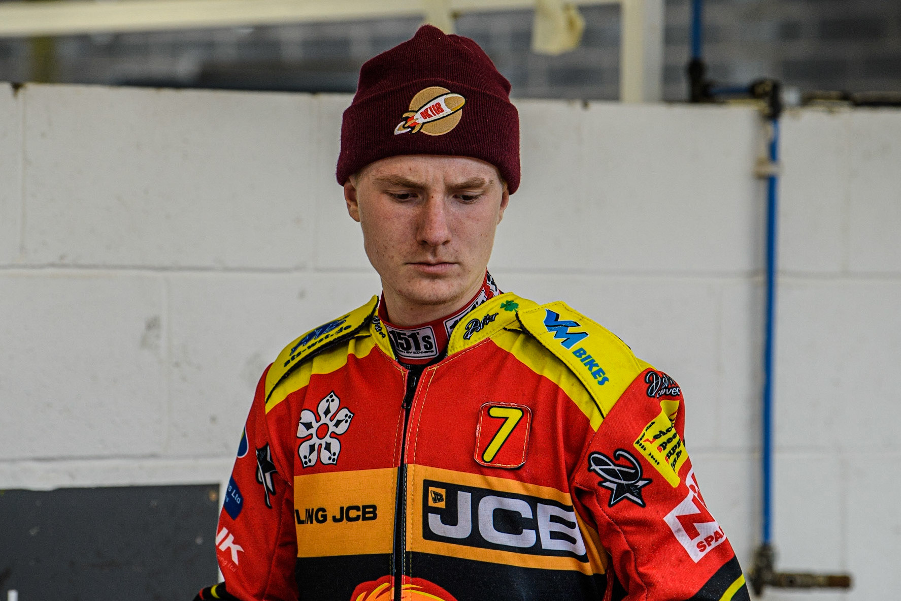 Drew Kemp - Leicester Watling JCB Lions during the Sports Insure Premiership match between Belle Vue Aces and Leicester Lions at the National Speedway Stadium, Manchester on Monday 28th August 2023. (Photo: Ian Charles | MI News)