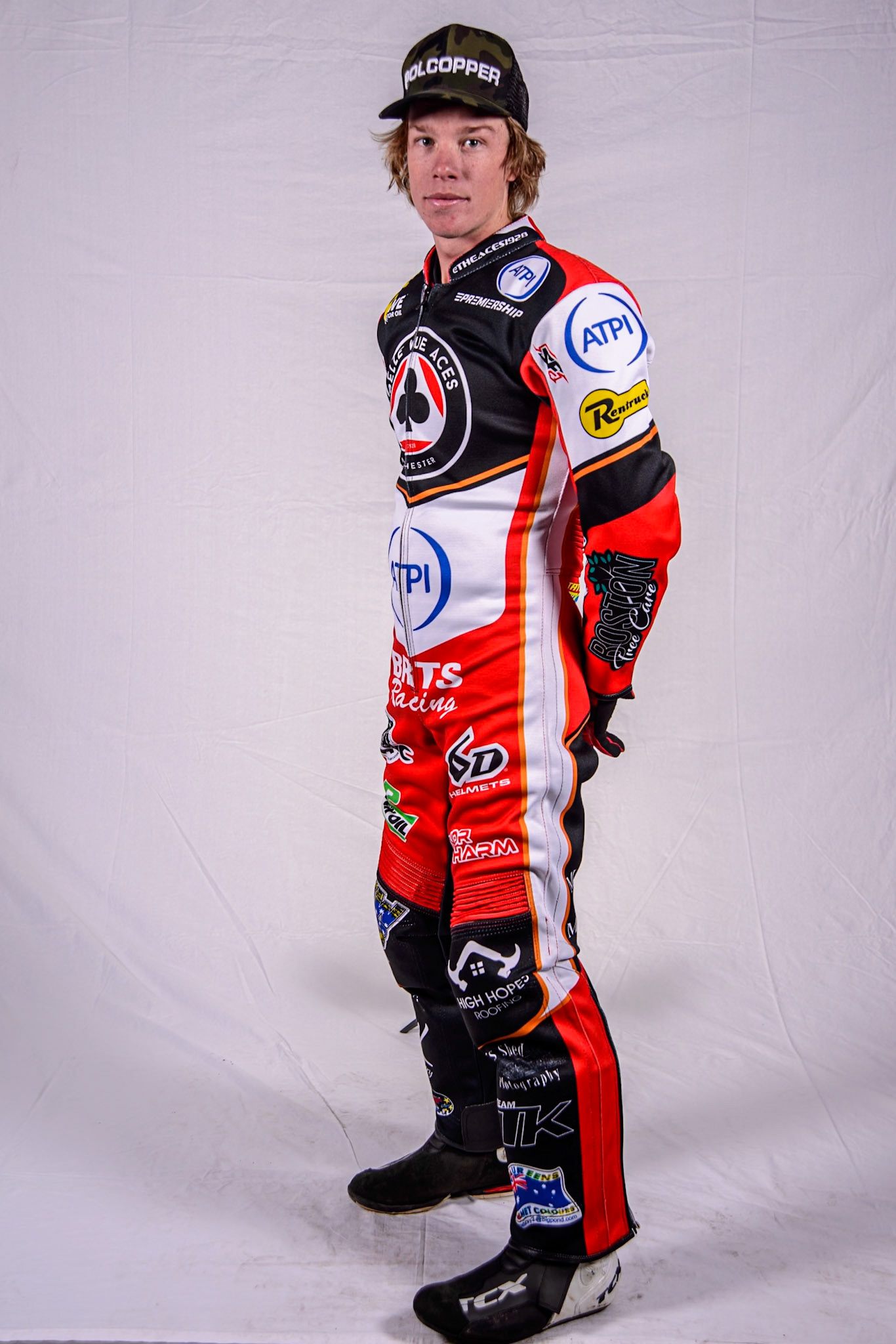 Tate Zischke - Belle Vue Aces during the Belle Vue Aces Media Day at the National Speedway Stadium, Manchester on Wednesday 12th March 2025. (Photo: Ian Charles | MI News)