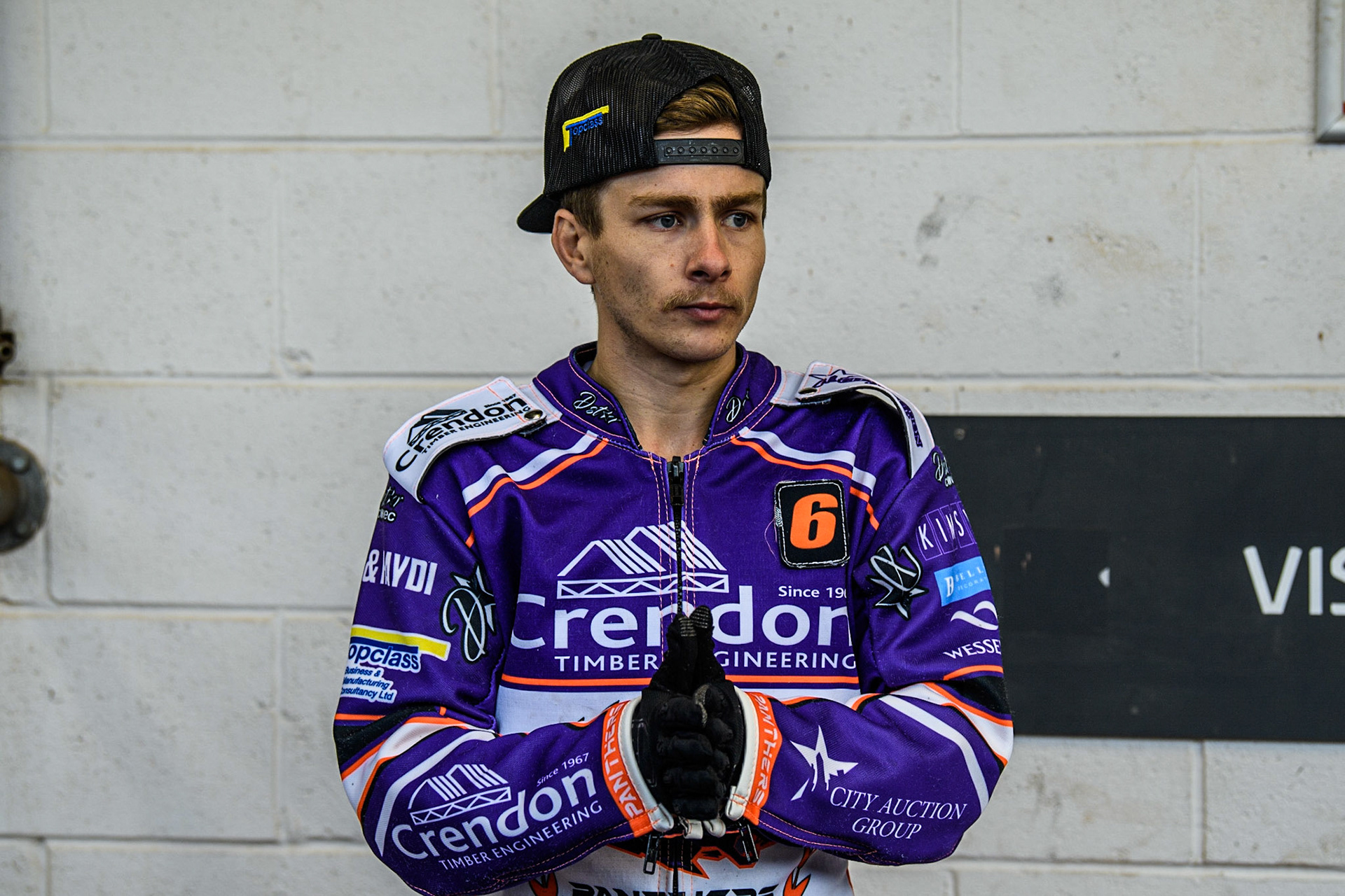 Ben Cook  - Peterborough Crendon Panthers during the SGB Premiership match between Belle Vue Aces and Peterborough at the National Speedway Stadium, Manchester on Monday 24th April 2023. (Photo: Ian Charles | MI News)