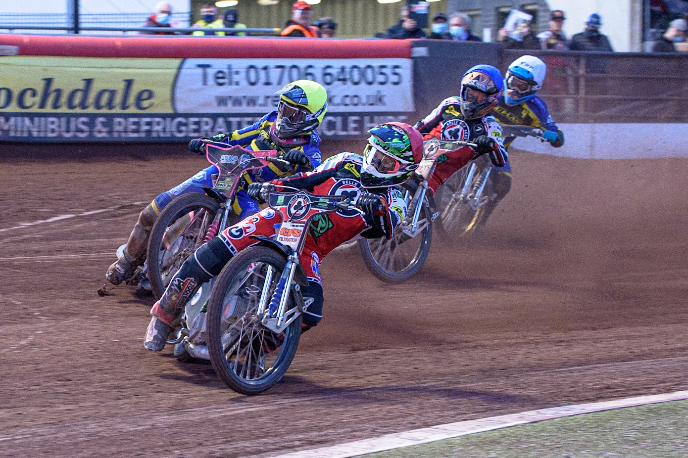 Photo: Ian CharlesBelle Vue Aces v Sheffield Tigers, British Speedway Premier League, National Speedway Stadium, Manchester Monday  17  May  2021