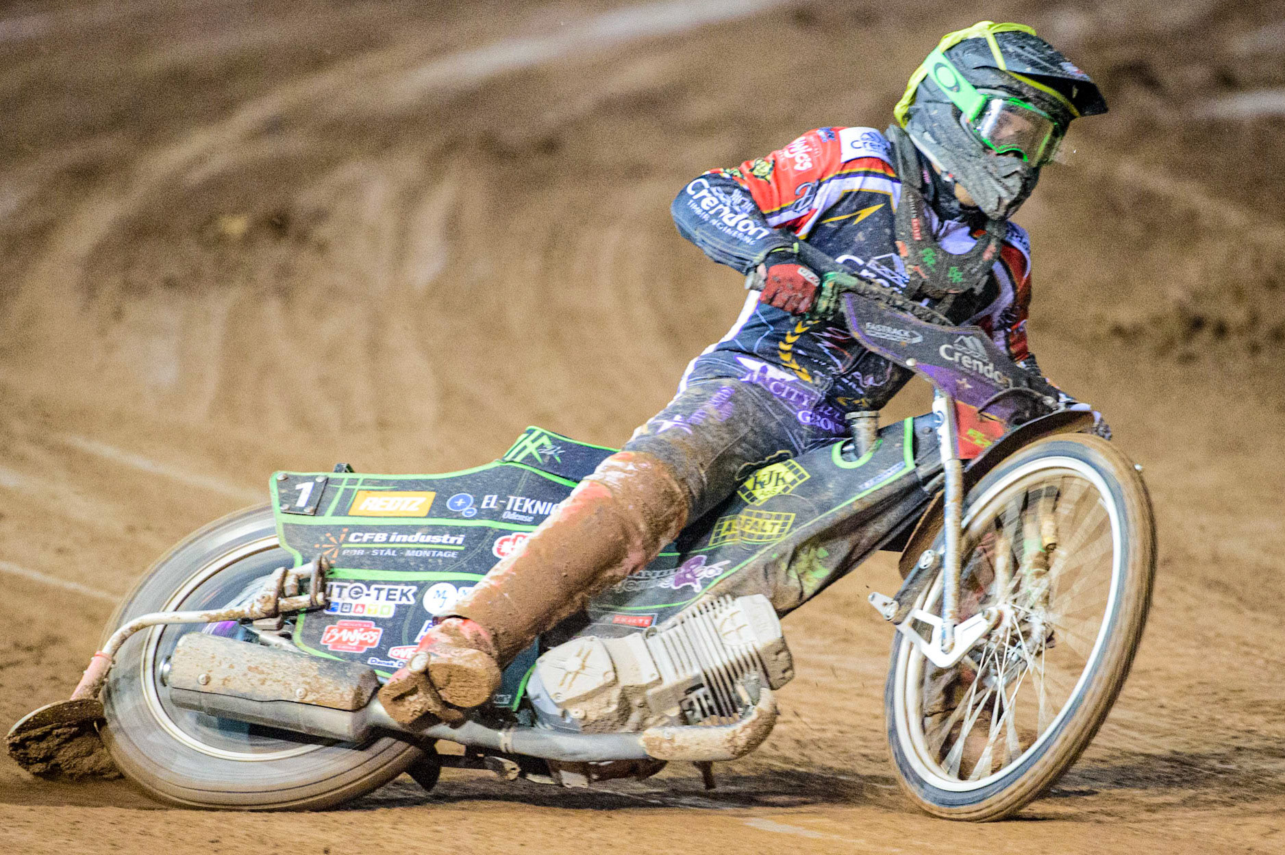 Chris Harris in action   during the Grant Henderson Pairs at the National Speedway Stadium, Manchester on Thursday 27th October 2022. (Credit: Ian Charles | MI NEWS)
