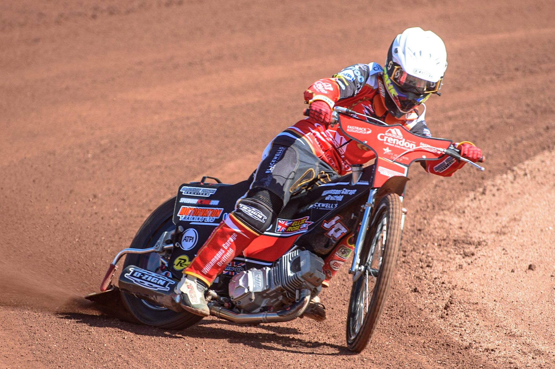 Photo: Ian CharlesJordan Palin In ActionDiscovery Networks Eurosport Speedway Season Launch, National Speedway Stadium, Manchester Wednesday  12  May  2021