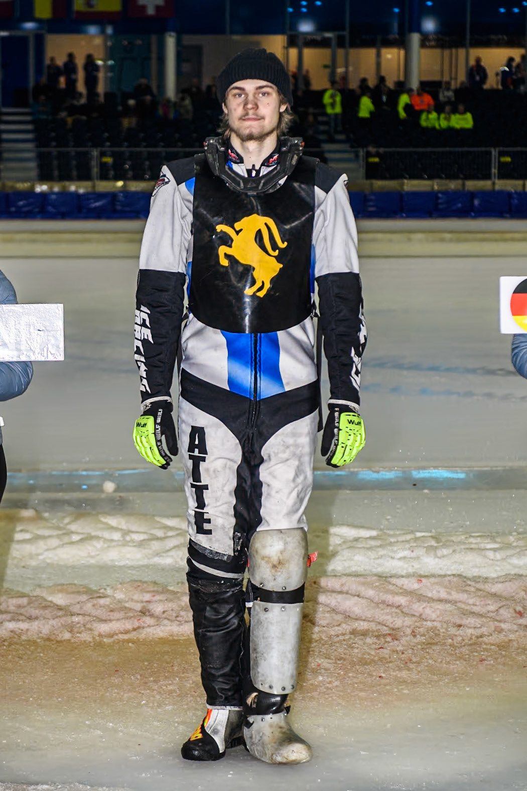 Atte Suolammi of Finland during the Roelof Thijs Bokaal at Ice Rink Thialf, Heerenveen, The Netherlands on Friday 5th April 2024. (Photo: Ian Charles | MI News)