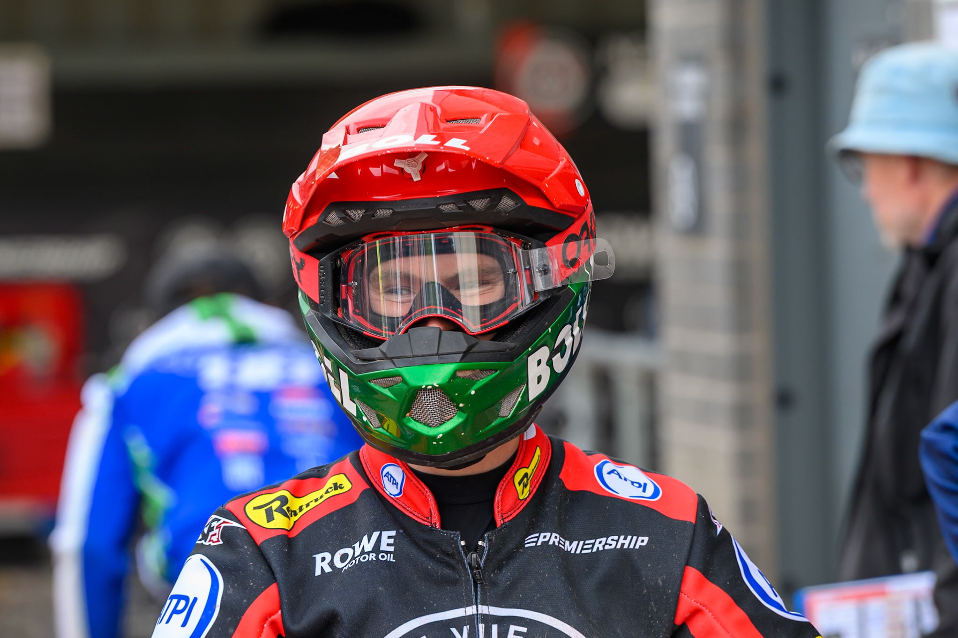 Brady Kurtz of Belle Vue Aces during the Rowe Motor Oil Premiership match between Belle Vue Aces and Northampton Foxes at the National Speedway Stadium, Manchester on Monday 4th May 2026. (Photo: Ian Charles | MI News)