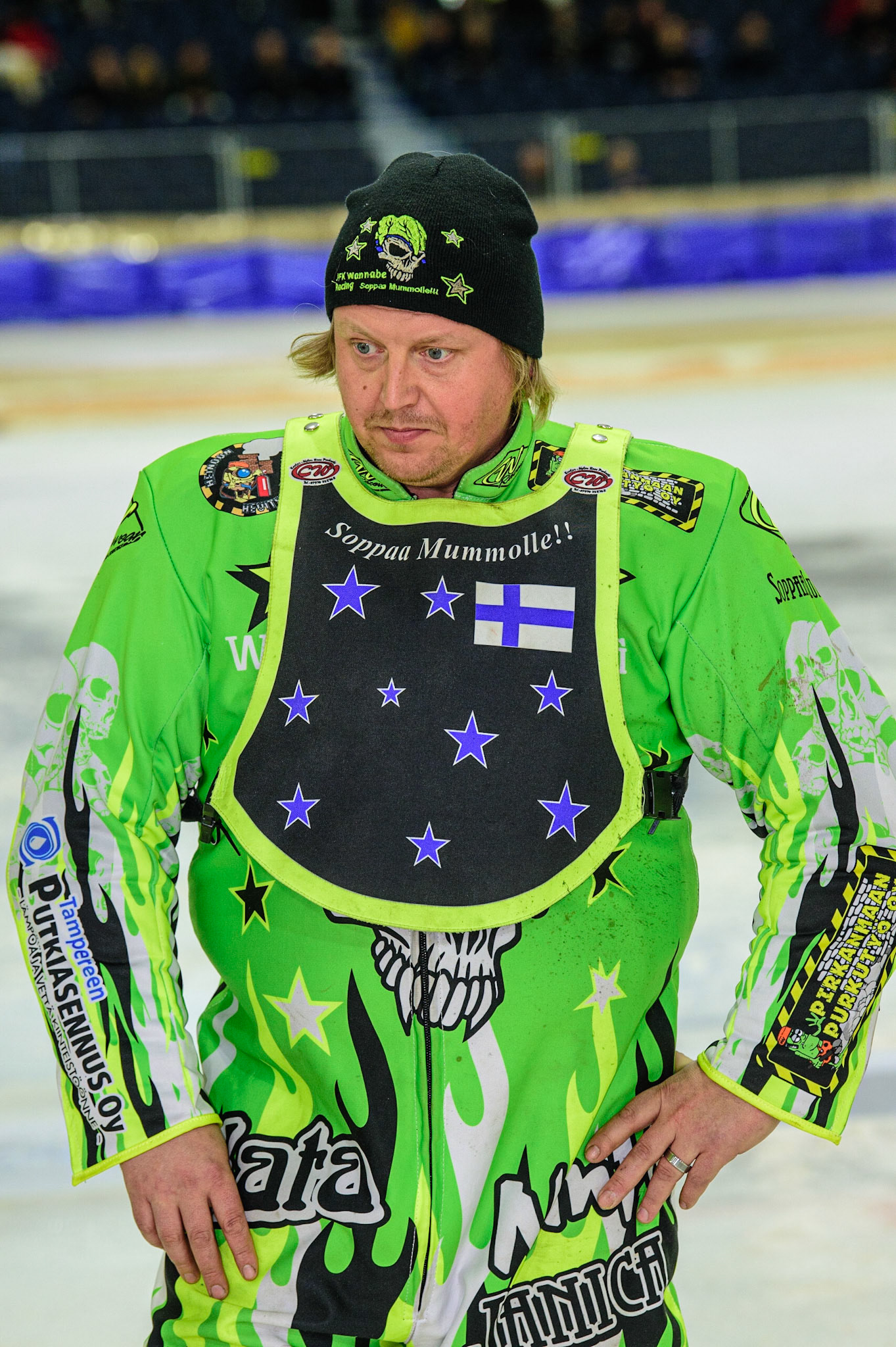 HEERENVEEN, NL. APR 1.  Jani Kouvula (Finland) during the ROLOEF THIJS BOKAAL  at Ice Rink Thialf, Heerenveen on Friday 1st April 2022. (Credit: Ian Charles | MI News)