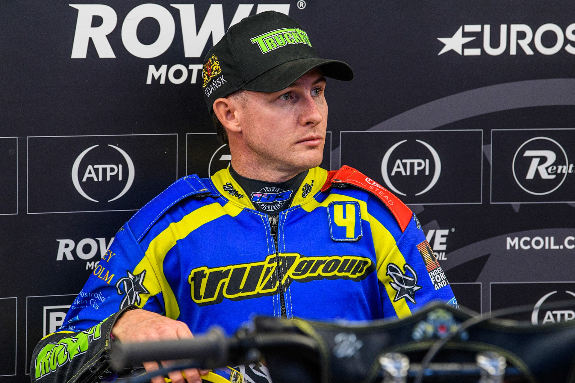 Sheffield Tigers' Josh Pickering  during the Rowe Motor Oil Premiership Play Off Semi Final 2, 1st Leg match between Belle Vue Aces and Sheffield Tigers at the National Speedway Stadium, Manchester on Monday 16th September 2024. (Photo: Ian Charles | MI News)