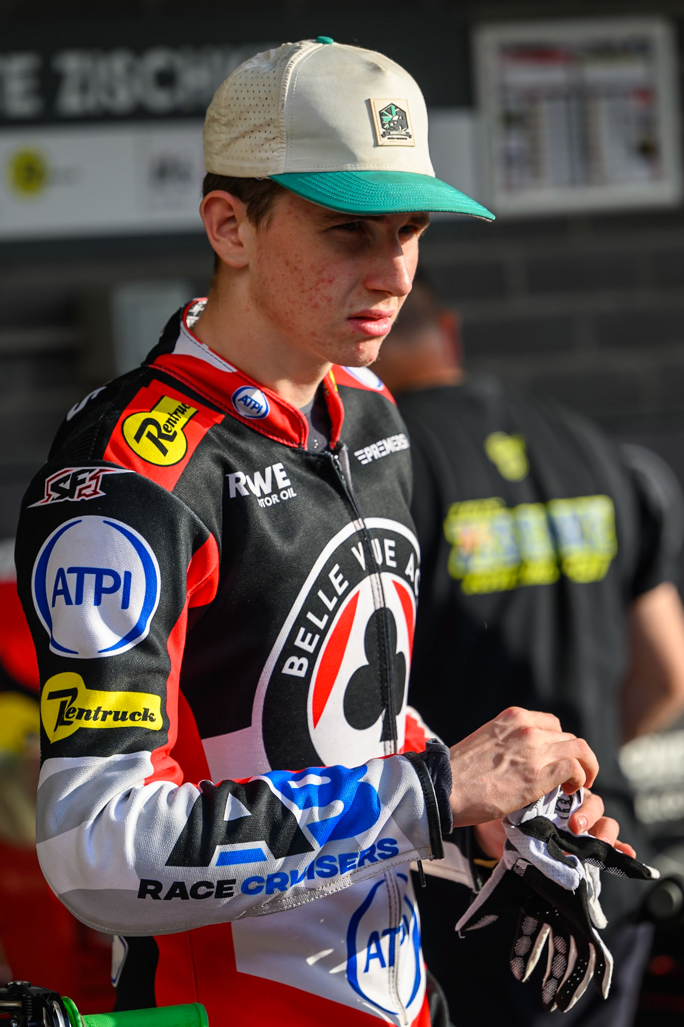 William Cairns of Belle Vue Aces during the Rowe Motor Oil Premiership match between Belle Vue Aces and Ipswich Witches at the National Speedway Stadium, Manchester on Saturday 20th June 2026. (Photo: Ian Charles | MI News)