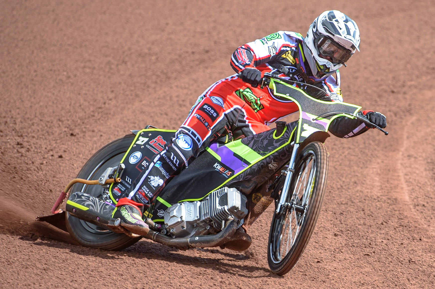 Photo: Ian CharlesTom Brennan In ActionDiscovery Networks Eurosport Speedway Season Launch, National Speedway Stadium, Manchester Wednesday  12  May  2021 In ActionDiscovery Networks Eurosport Speedway Season Launch, National Speedway Stadium, Manchester Wednesday  12  May  2021 In ActionDiscovery Networks Eurosport Speedway Season Launch, National Speedway Stadium, Manchester Wednesday  12  May  2021