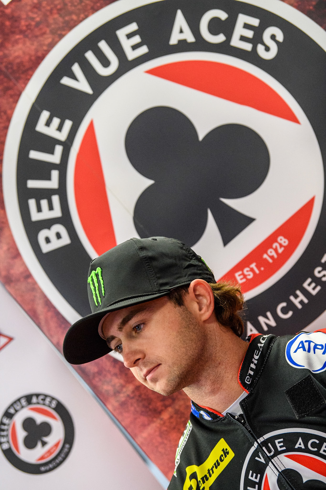 Belle Vue Aces' rider Jaimon Lidseyduring the Belle Vue Aces Media Day at the National Speedway Stadium, Manchester on Monday 11th March 2024. (Photo: Ian Charles | MI News)