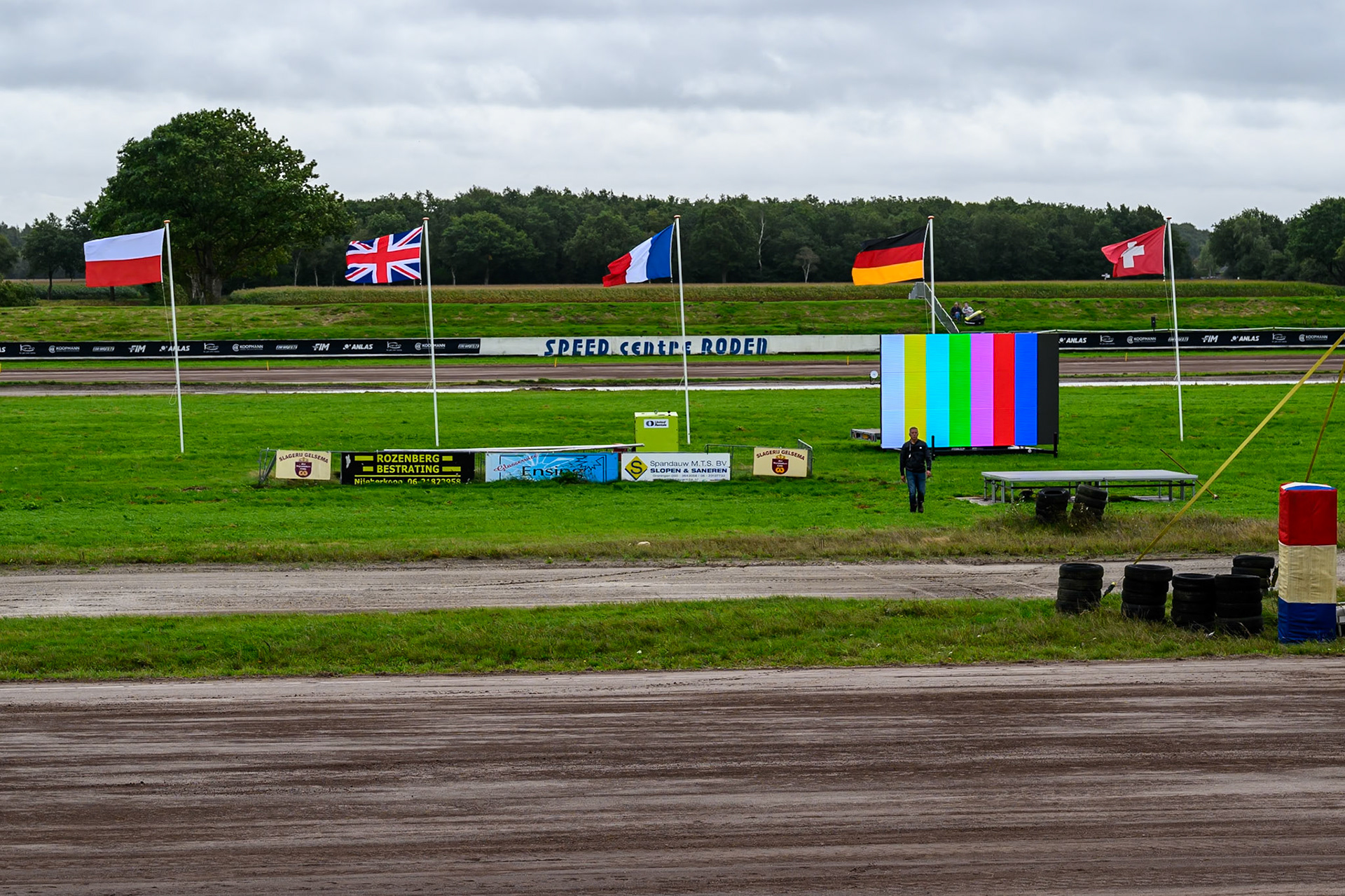 General view of Speed Centre Roden during the FIM Long Track World Championship Final 4, at the Speed Centre Roden, Netherlands on Sunday 21st September 2025. (Photo: Ian Charles | MI News)
