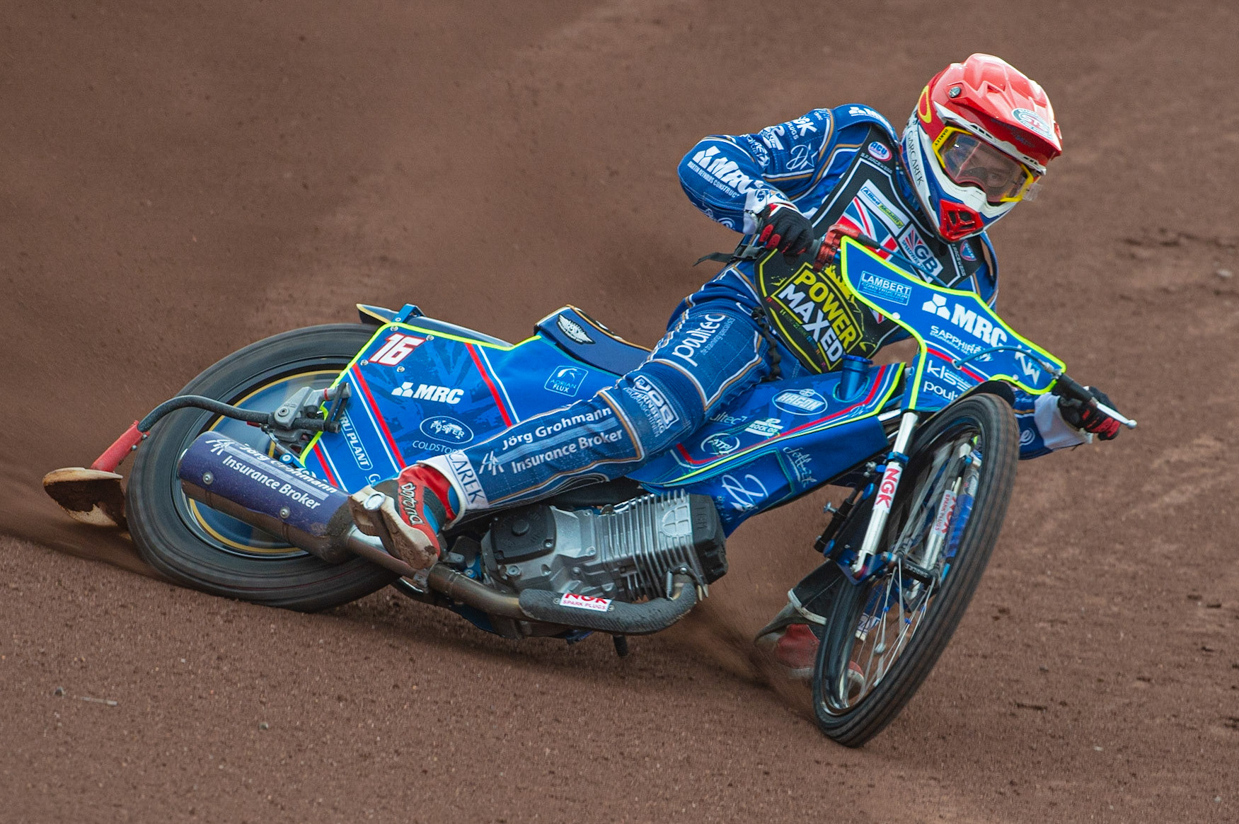 Photo by Ian Charles:

Robert Lambert (Great Britain) in action 

FIM Speedway Grand Prix World Championship - Qualifying Round 1, Peugeot Ashfield Stadium, Glasgow, 8 June 2019