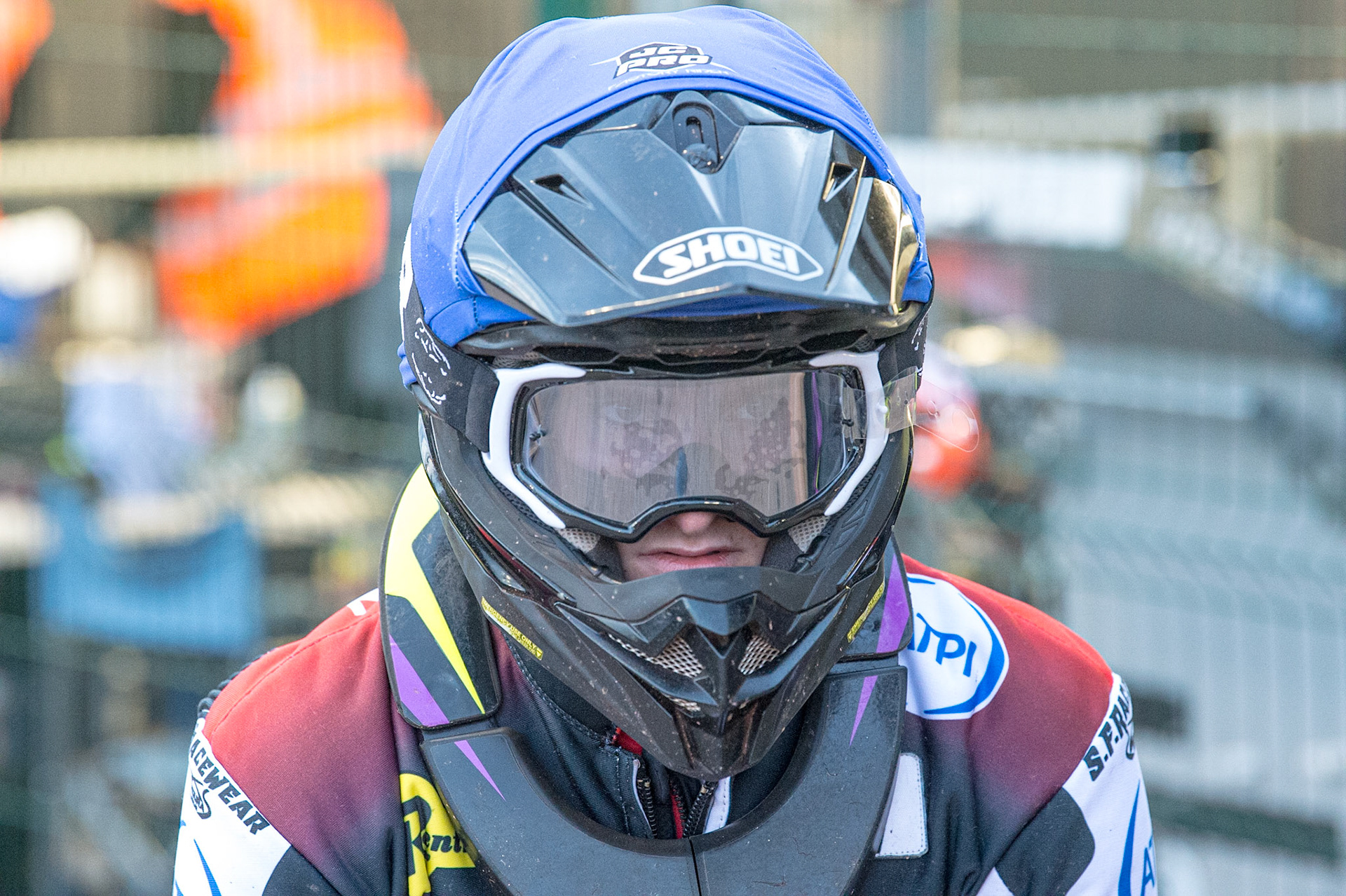 MANCHESTER, UK. JUN 13TH Tom Brennan  during the SGB Premiership match between Belle Vue Aces and Wolverhampton  Wolves at the National Speedway Stadium, Manchester on Monday 13th June 2022. (Credit: Ian Charles | MI News)