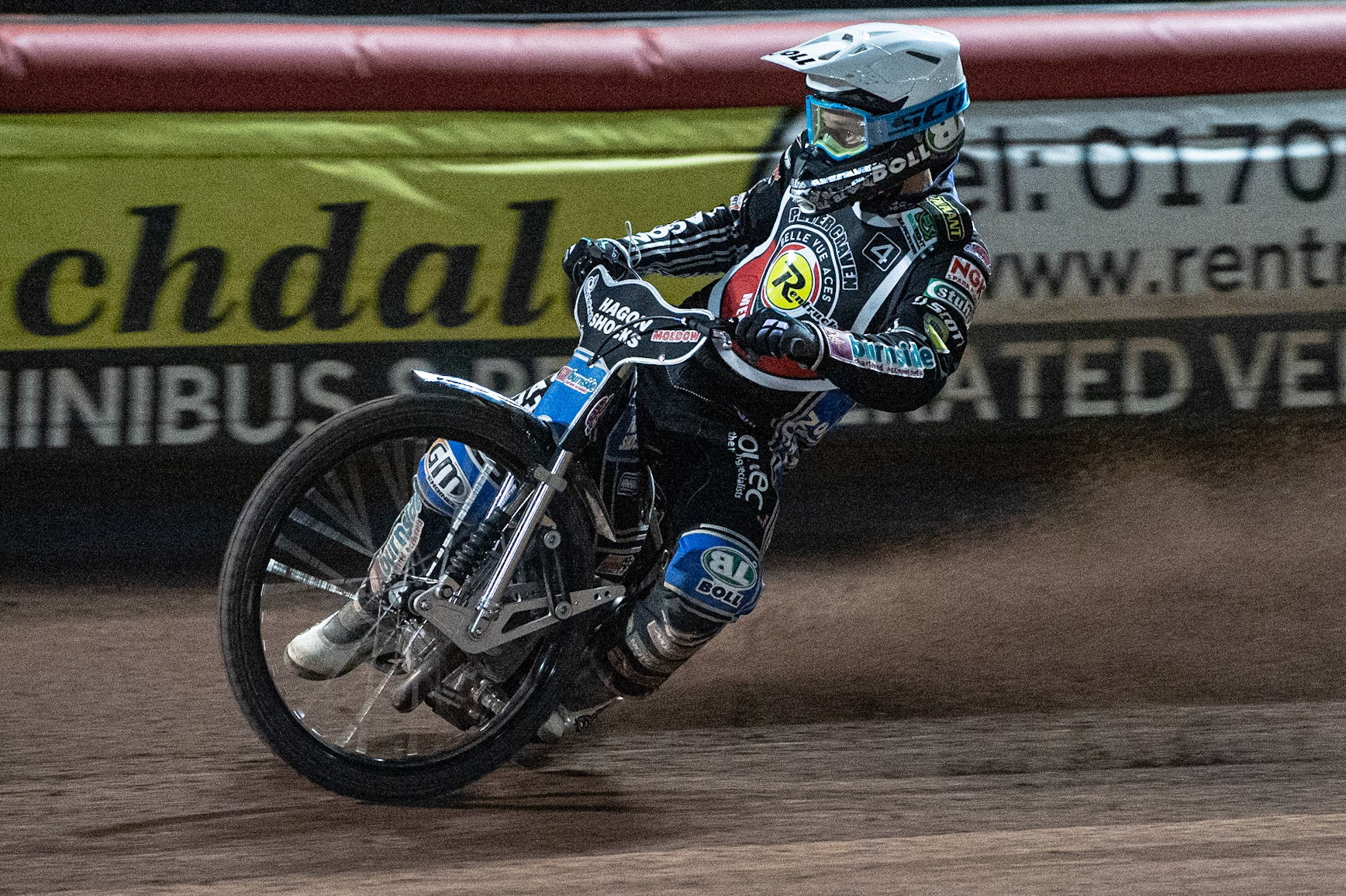 Photo: Ian CharlesJason Doyle in action Peter Craven Memorial Trophy, National Speedway Stadium, Manchester Thursday  22  October  2020
