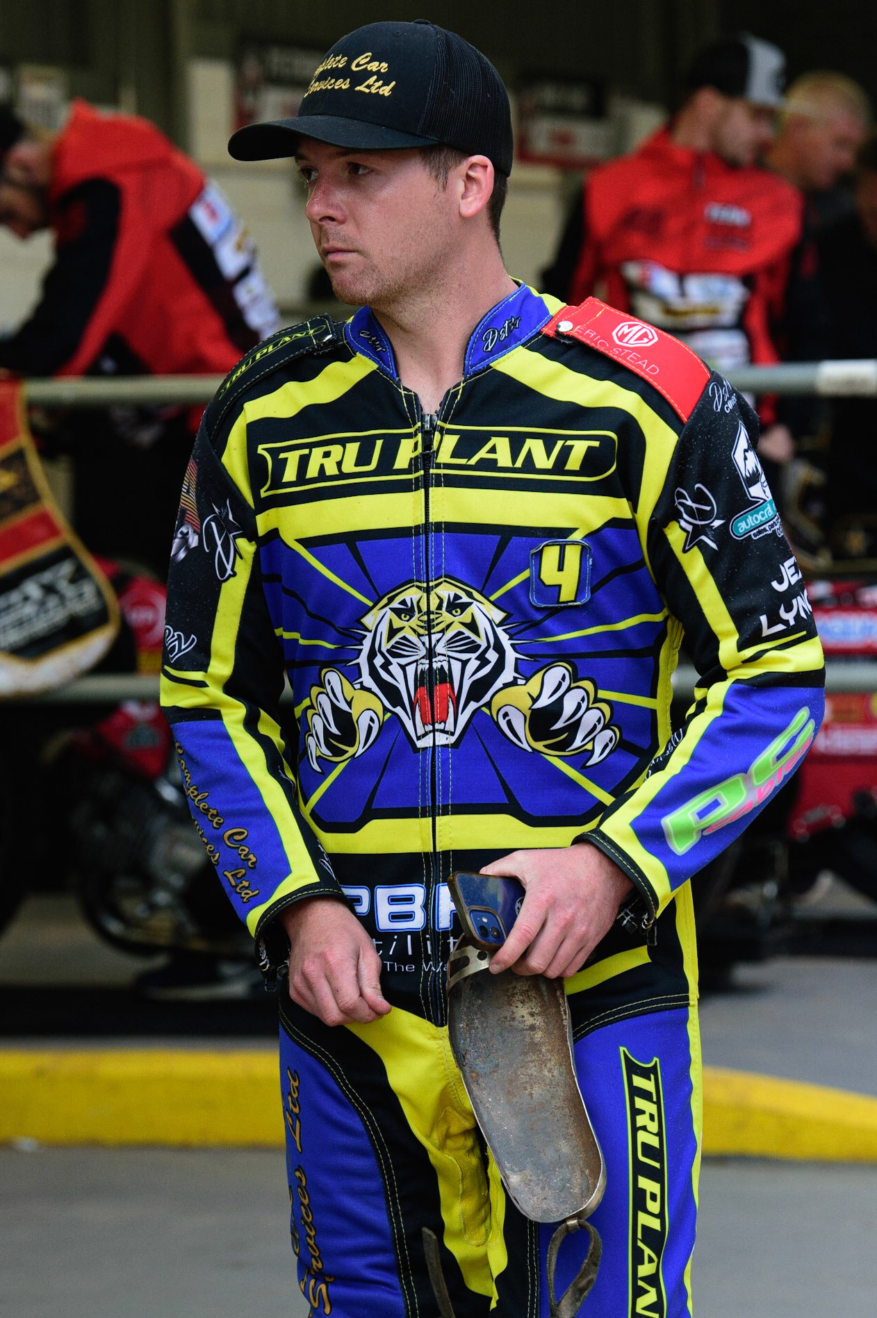 MANCHESTER, UK. JUL 5TH  Kyle Howarth  - Sheffield TruPlant Tigers   during the SGB Premiership match between Belle Vue Aces and Sheffield Tigers at the National Speedway Stadium, Manchester on Tuesday 5th July 2022. (Credit: Ian Charles | MI News)