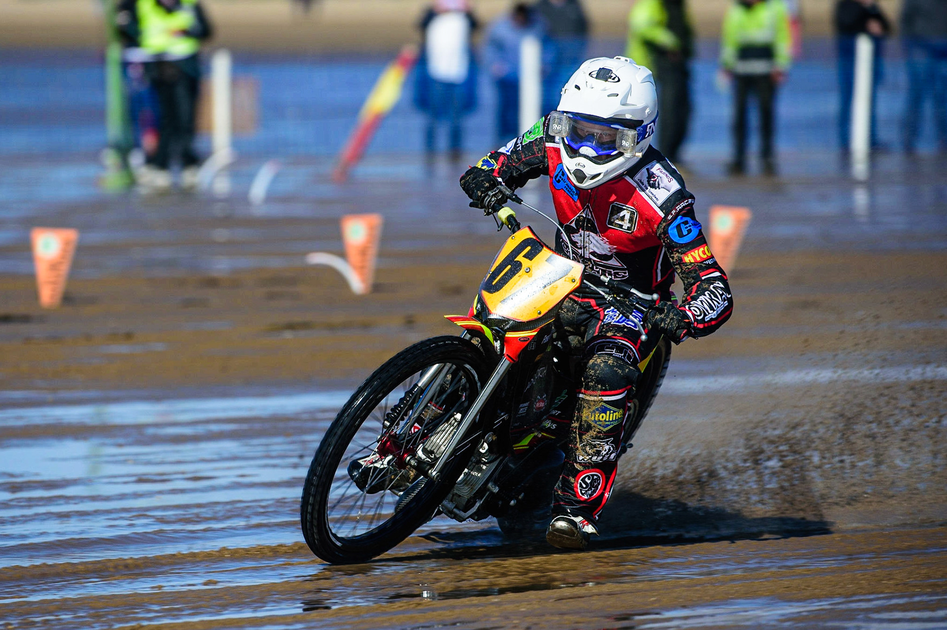 Paul Bowen (67) during the Fylde ACU British Sand Racing Masters Championship on  Sunday 2nd October 2022. (Credit: Ian Charles | MI News)