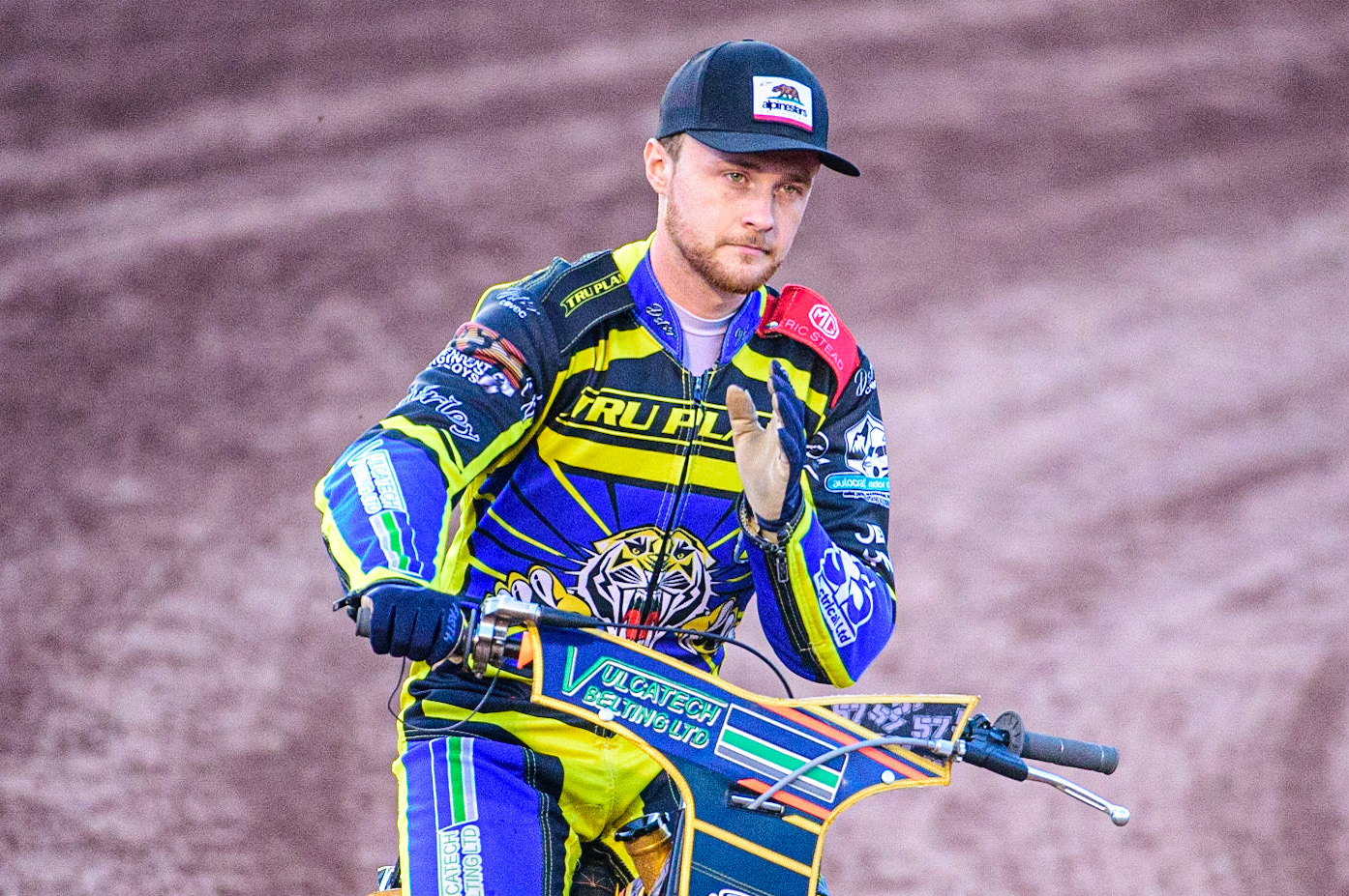 Connor Mountain  - Sheffield TruPlant Tigers  during the SGB Premiership match between Belle Vue Aces and Sheffield Tigers at the National Speedway Stadium, Manchester on Monday 5th September 2022. (Credit: Ian Charles | MI News)