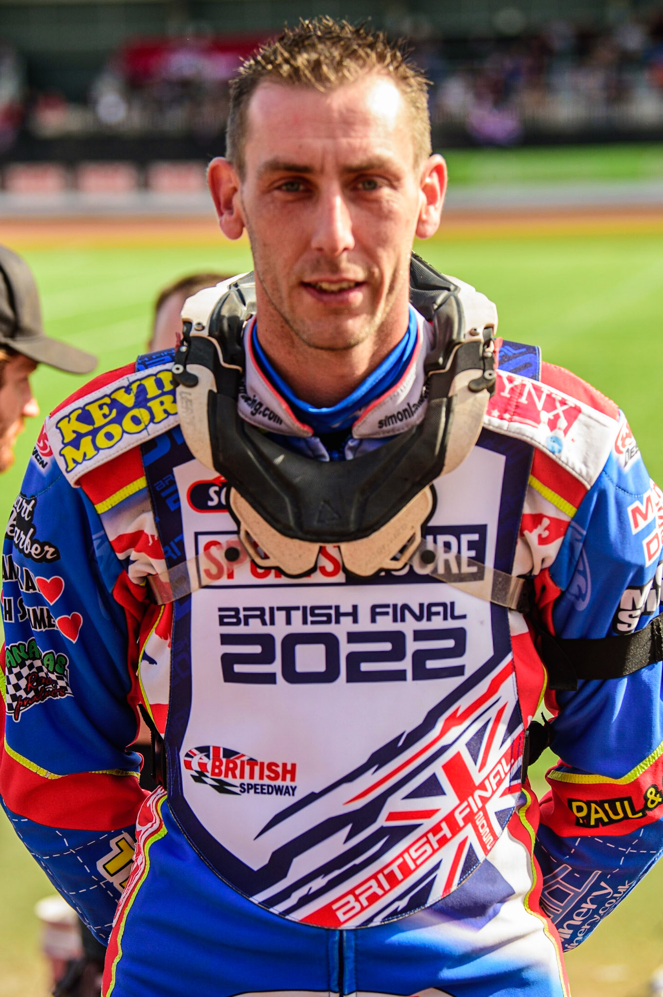 Simon Lambert  during the Sports Insure British Speedway Final, at the National Speedway Stadium, Manchester, on Sunday 18th September 2022. (Credit: Ian Charles | MI News )