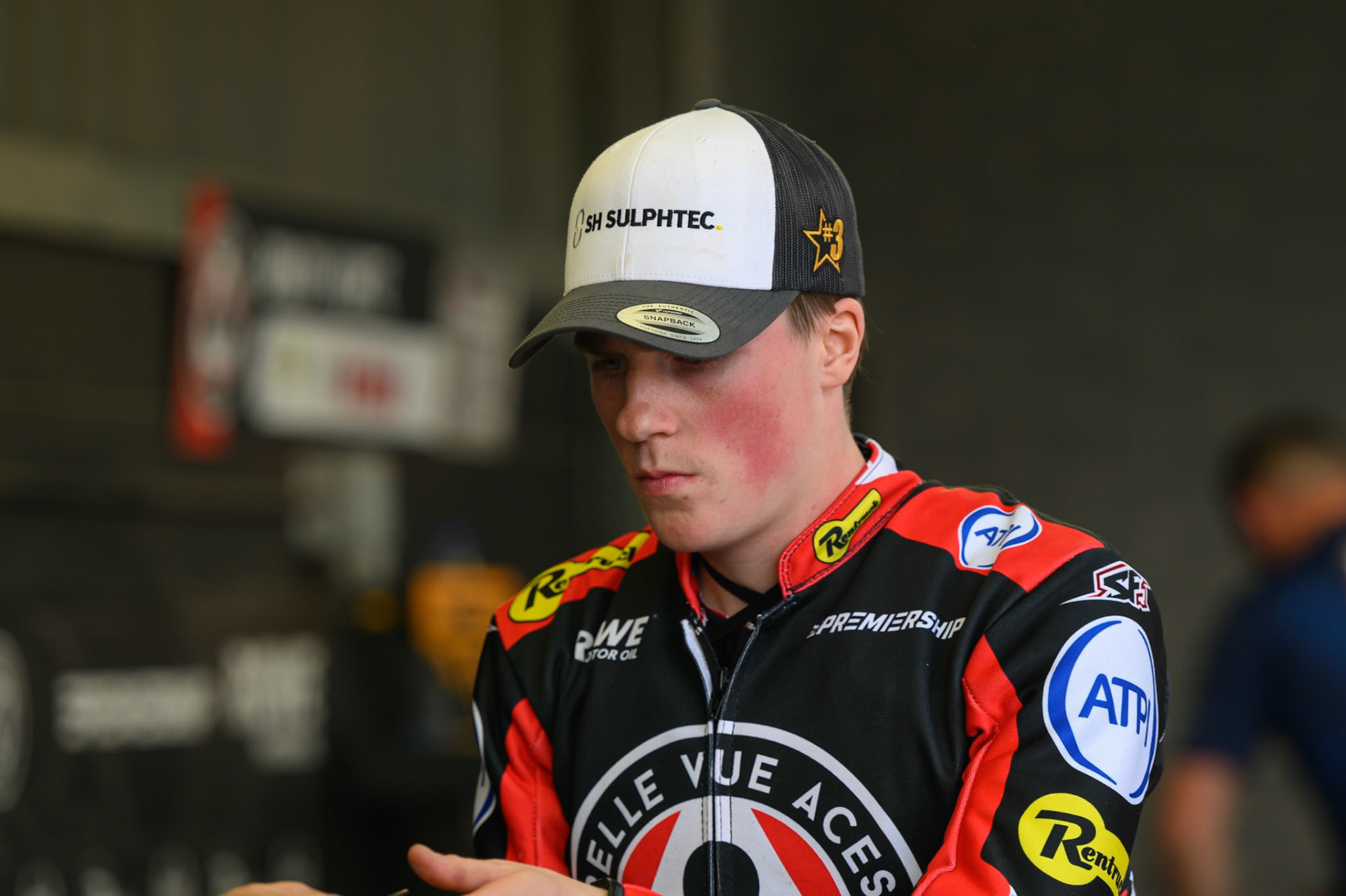 Norick Blödorn of Belle Vue Aces during the Rowe Motor Oil Premiership match between Belle Vue Aces and Ipswich Witches at the National Speedway Stadium, Manchester on Saturday 20th June 2026. (Photo: Ian Charles | MI News)
