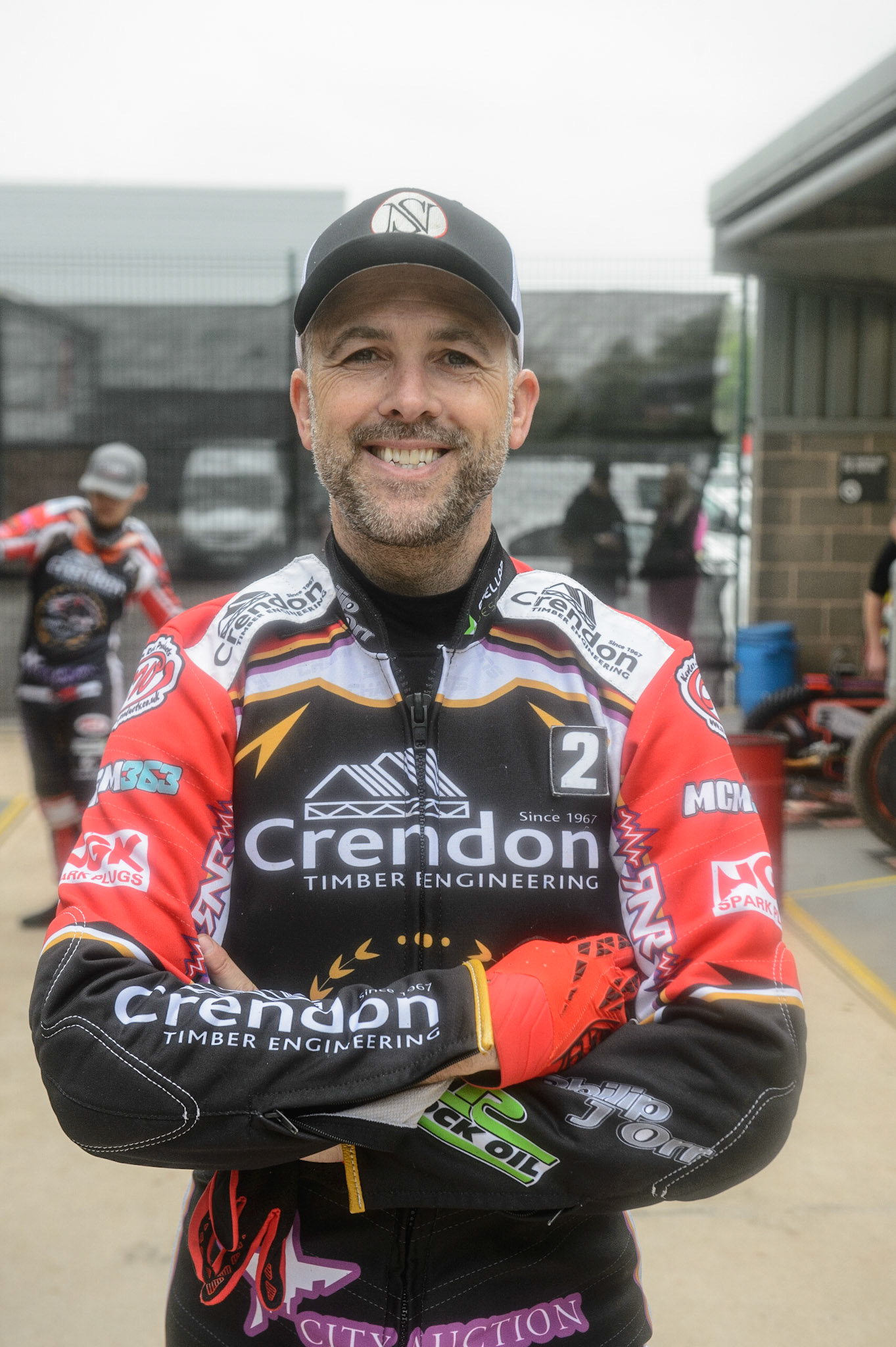 MANCHESTER, UK. MAY 2ND Scott Nicholls  - Peterborough Crendon Panthers   during the SGB Premiership match between Belle Vue Aces and Peterborough at the National Speedway Stadium, Manchester on Monday 2nd May 2022. (Credit: Ian Charles | MI News)