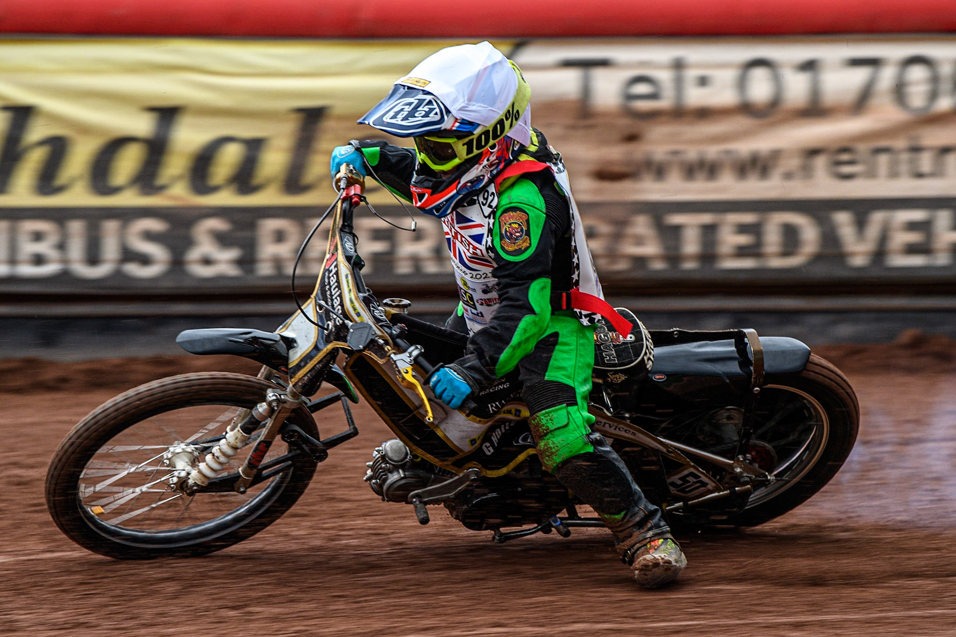 Archie Whitelam  in action  during the British Youth Championships at the National Speedway Stadium, Manchester on Friday 12th May 2023. (Photo: Ian Charles | MI News)