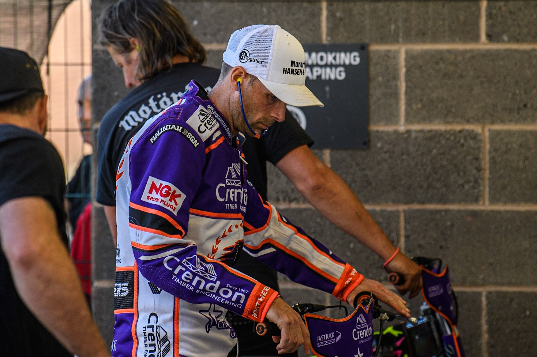 Niels-Kristian Iversen  - Peterborough Crendon Panthers during the Sports Insure Premiership match between Belle Vue Aces and Peterborough at the National Speedway Stadium, Manchester on Monday 19th June 2023. (Photo: Ian Charles | MI News)