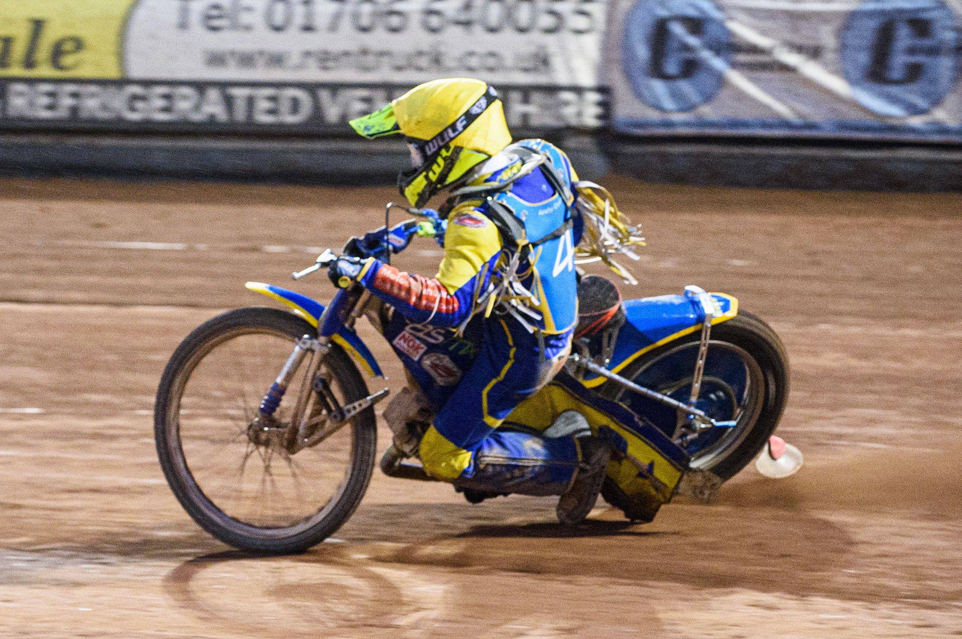 MANCHESTER, UK. AUGUST 20TH  George Rothery  in action during the National Development League match between Belle Vue Aces and Armadale Devils at the National Speedway Stadium, Manchester on Friday 20th August 2021. (Credit: Ian Charles | MI News)