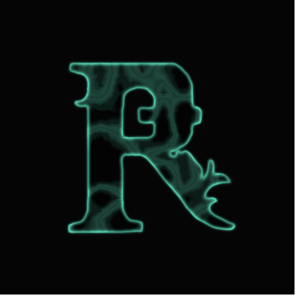 A big warbly R logo