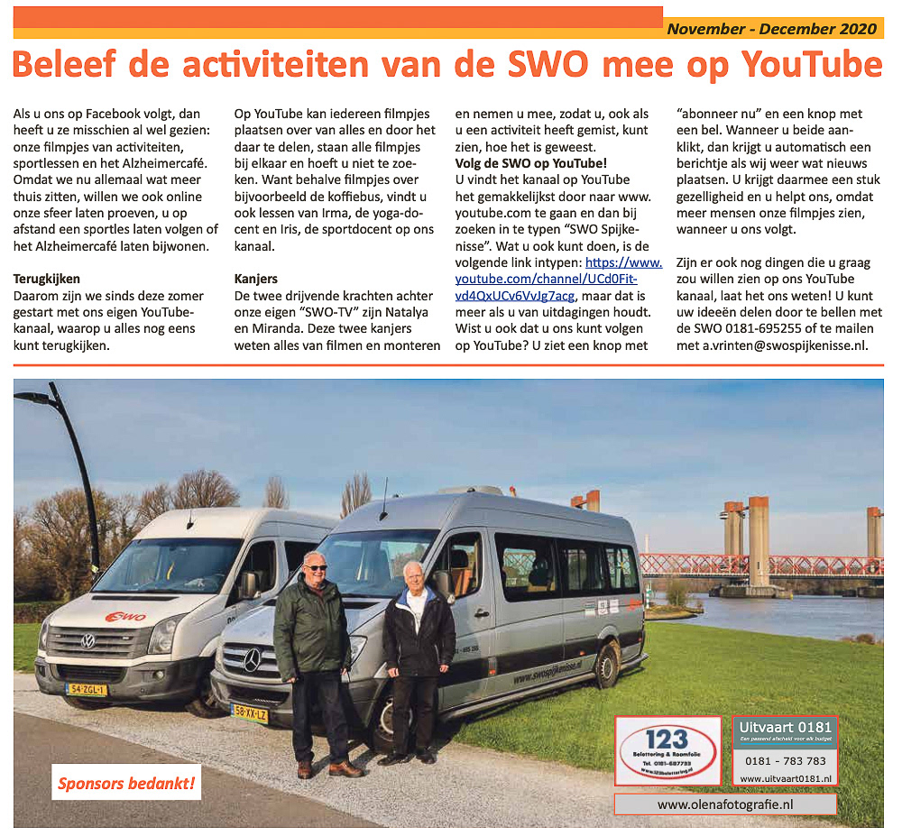 SWO Spijkenisse. Fotograaf: Olena Tselykh