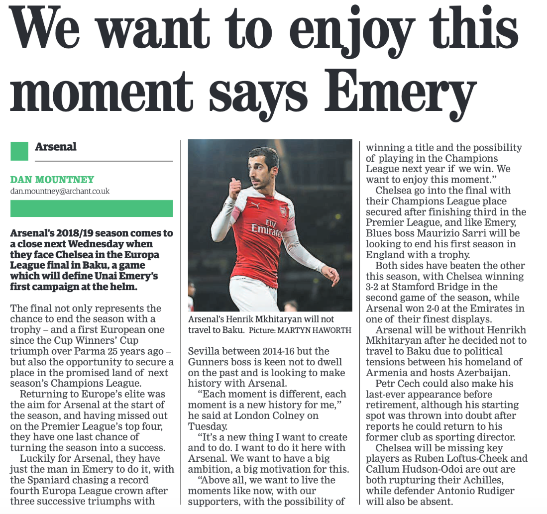 2019 05-23MAY Islington Gazette