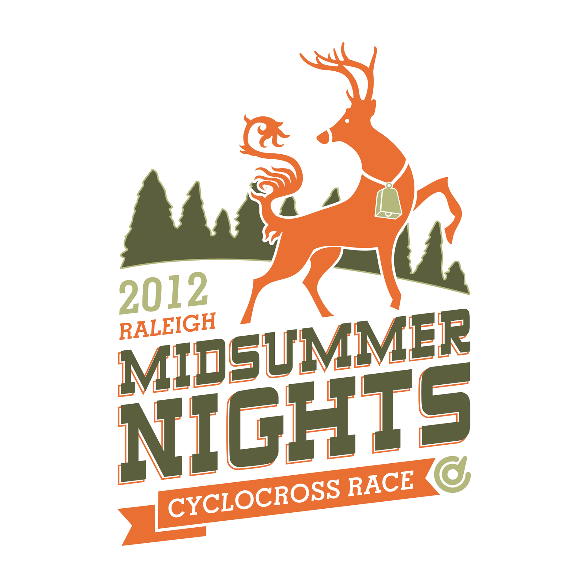 2012 Race event logo created for Raleigh Bicycles.