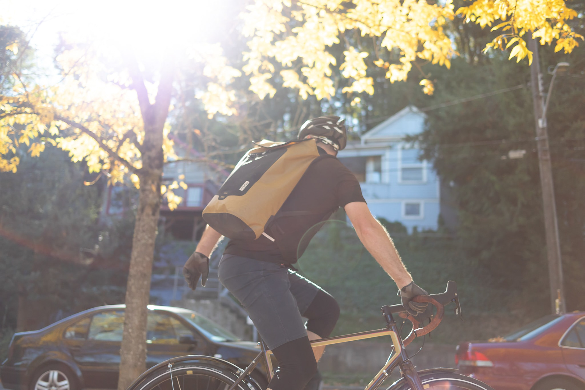 Urban Pack in use