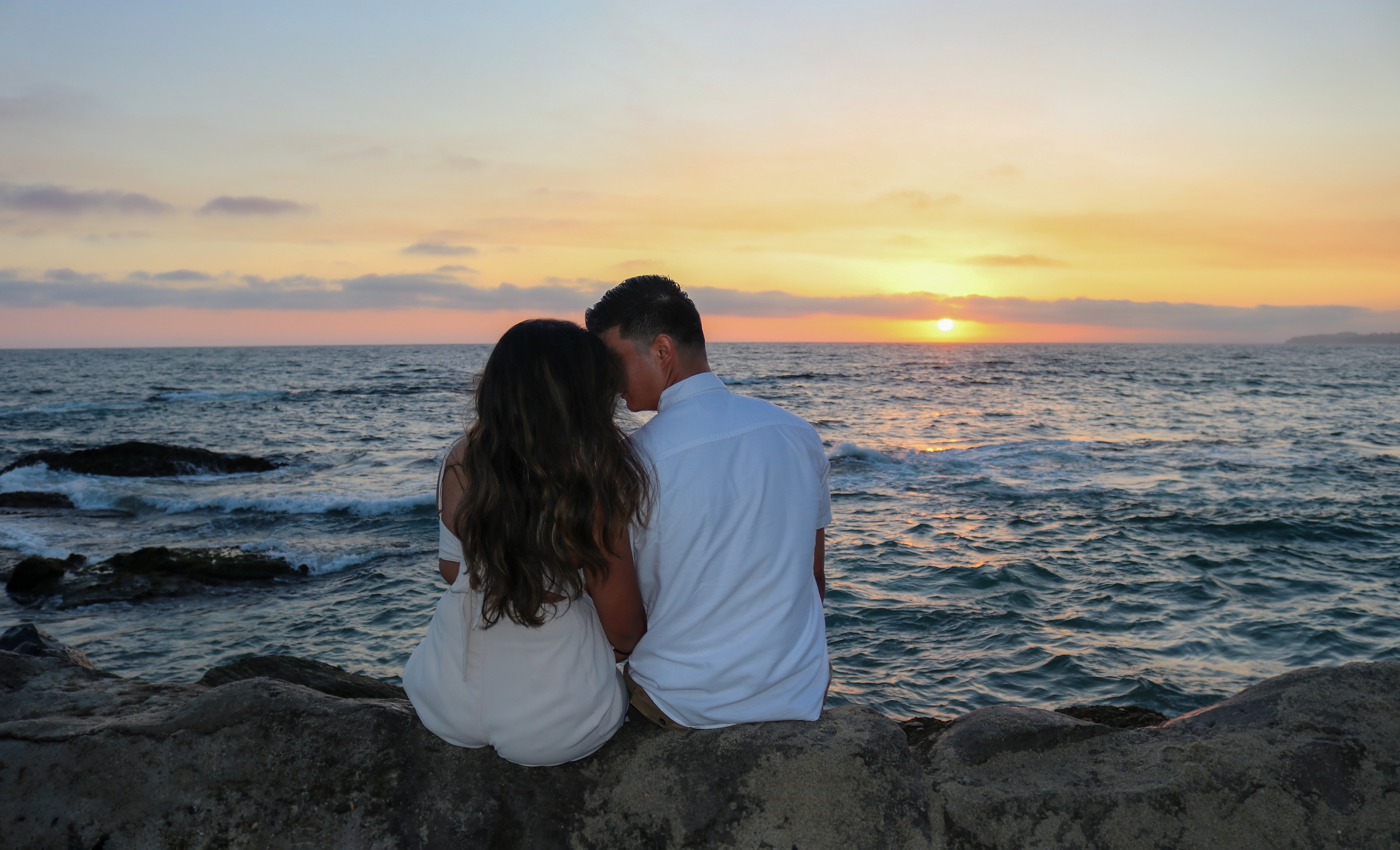 Sunset romantic photographer