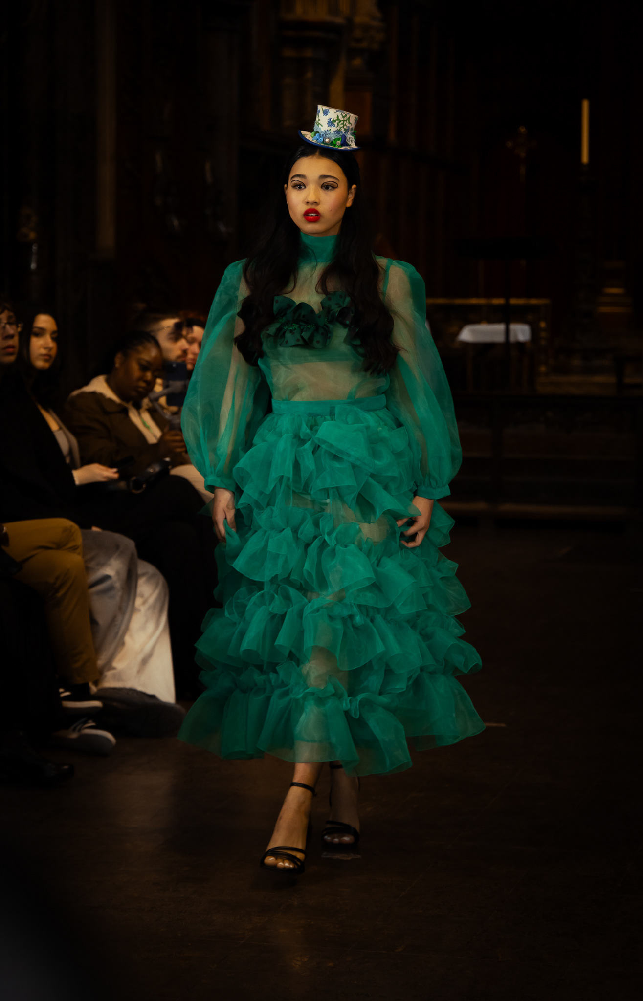 @thecreatives_ AW24 runway show during London Fashion week. Designer: @Syra_j.fashion, Model: Paradise, Hair & MUA: @odes_hair, @joana.calhandro.mua, Photography: @kirtanarajeev, Stylist/assistant: Me