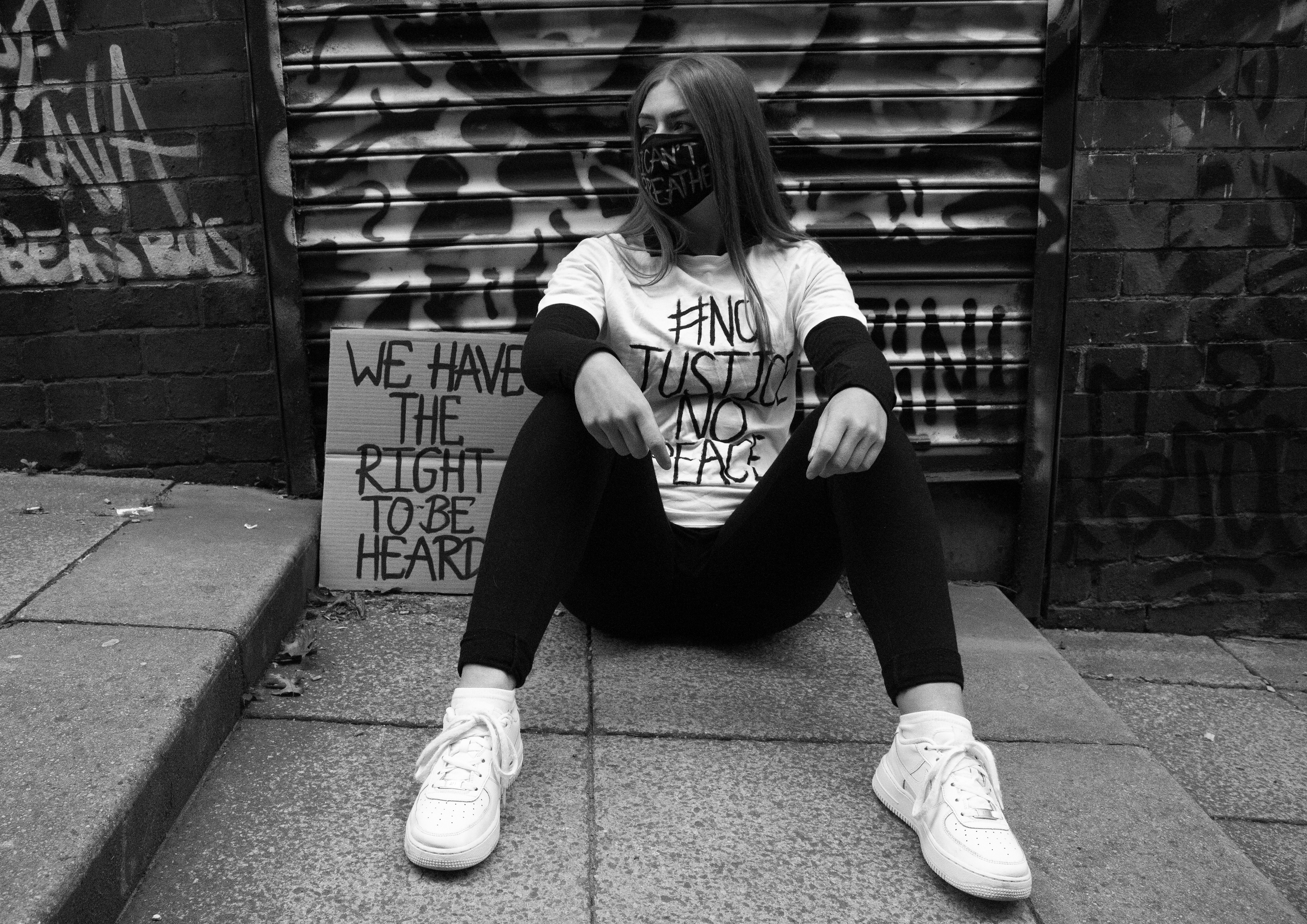 Final year Undergraduate project on Generation Z Activism. Photography, Editing, Prop Making and Art Direction by me.