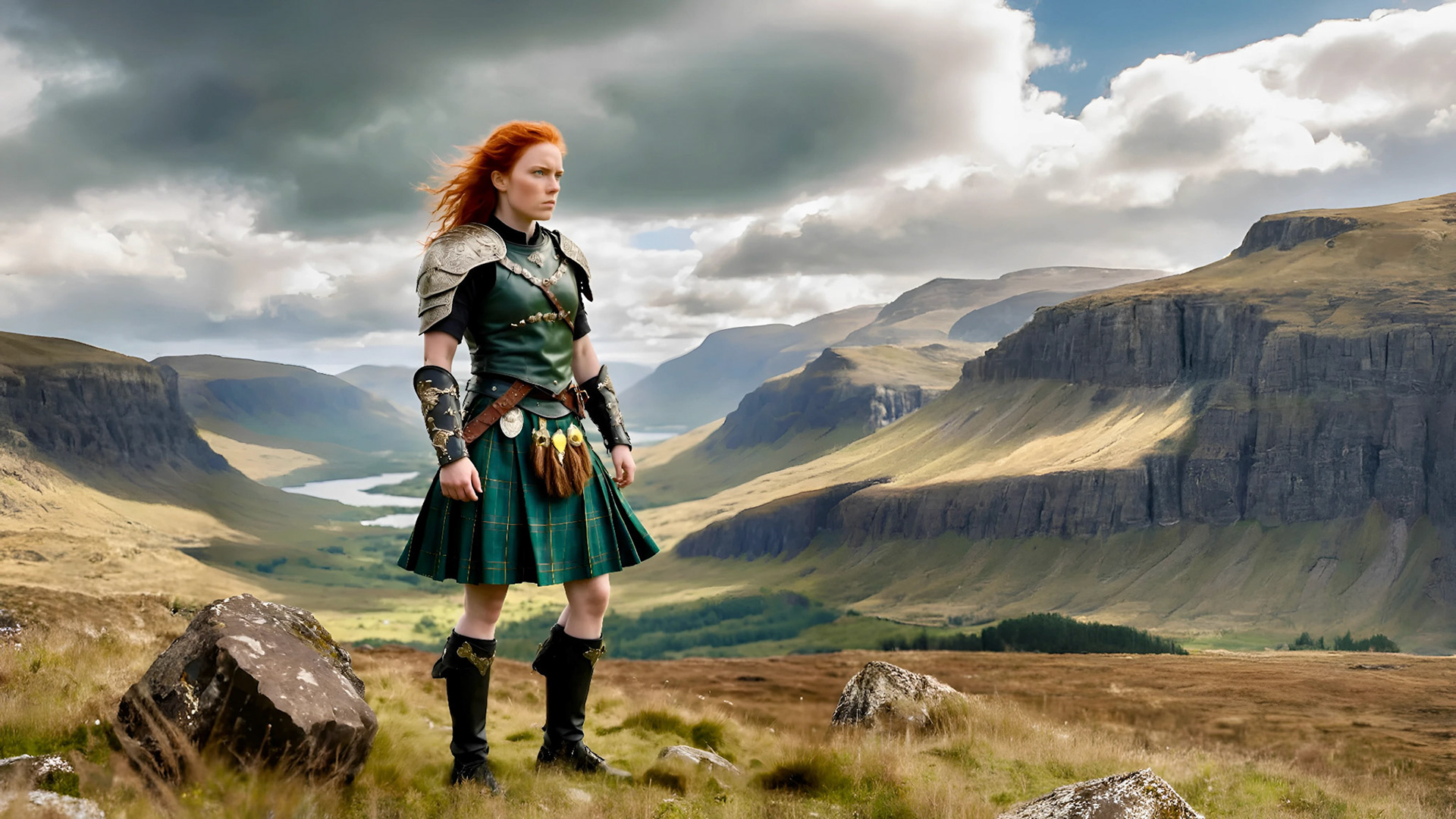 Fiona McLeod - The Highland Fierce Warrior
