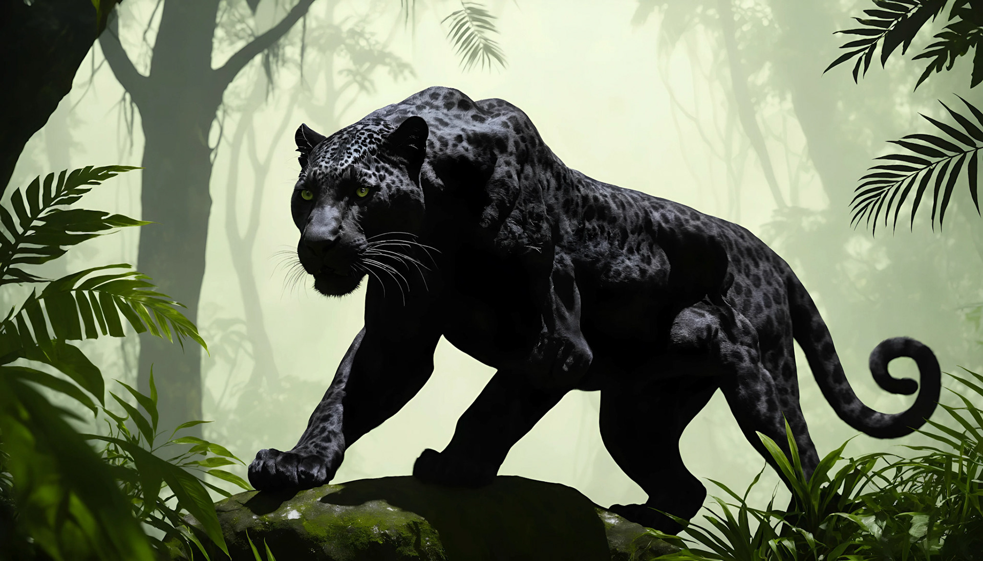 The Black Leopard in the Amazon