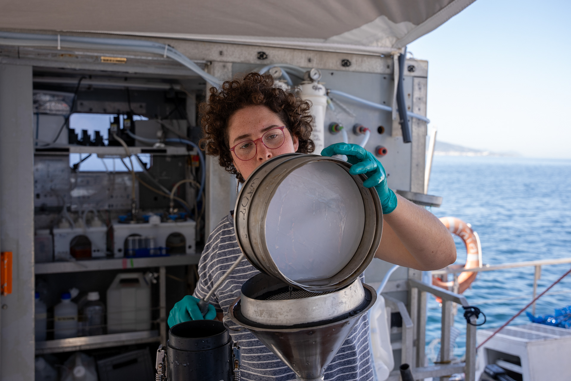 Soraya, doctorante embarquée, 2023