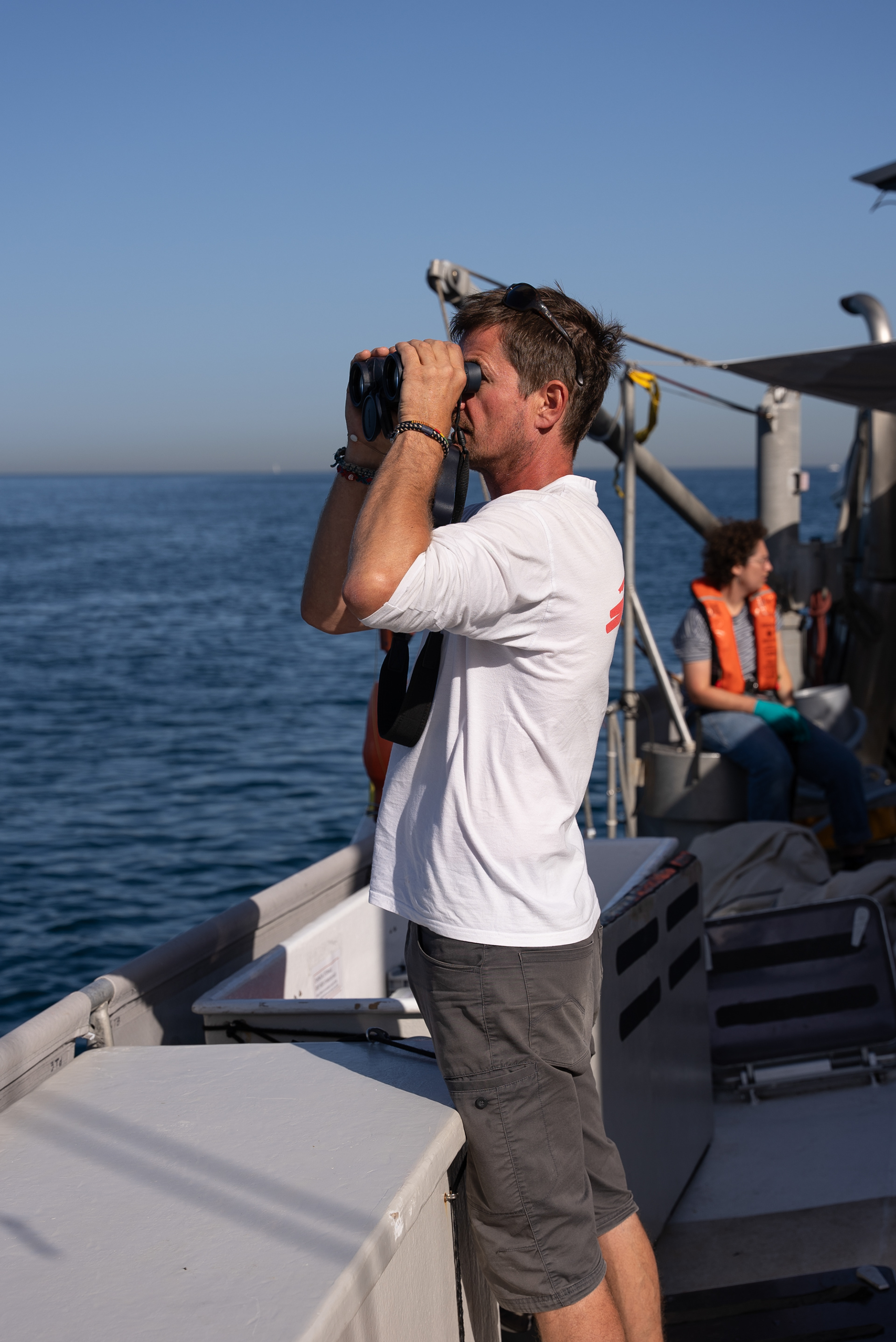 Yohann Mucherie, capitaine de Tara, Bilbao, 2023