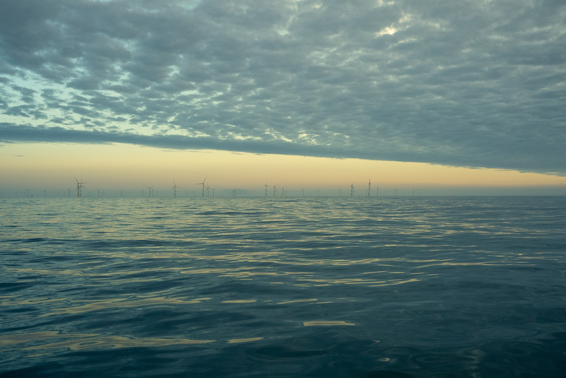 Parc éolien au large de Saint Nazaire, 2023