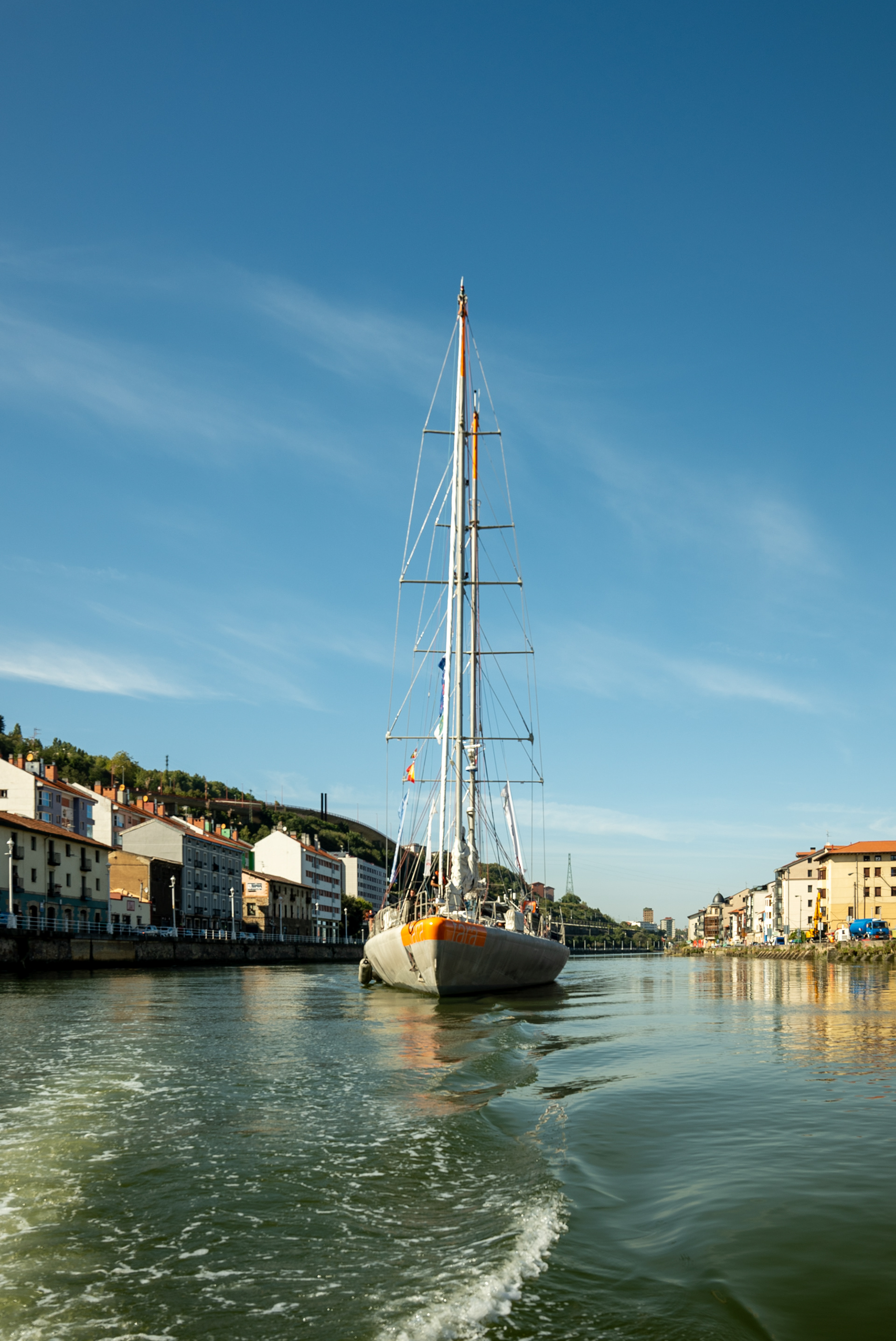 Tara arrive à Bilbao, 2023