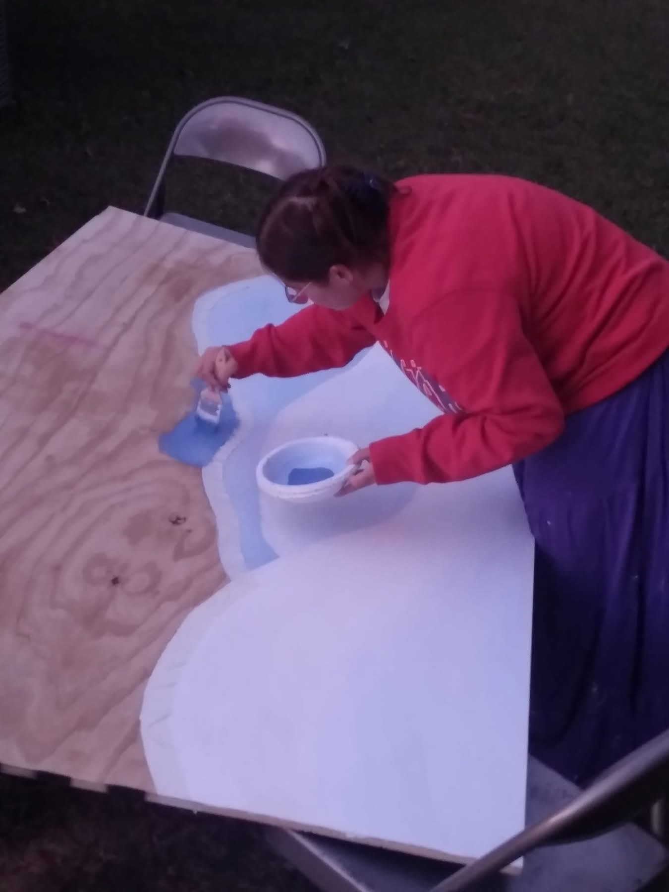 Progress Picture Painting