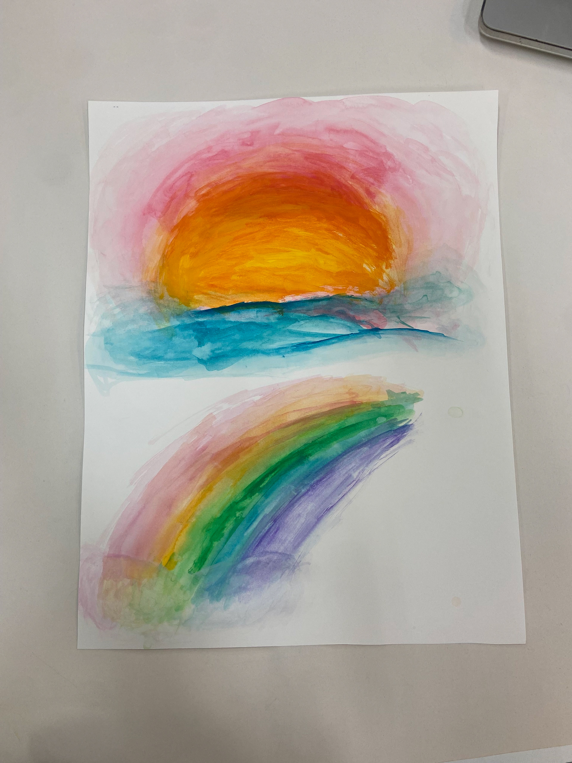 First Watercolor Paintings