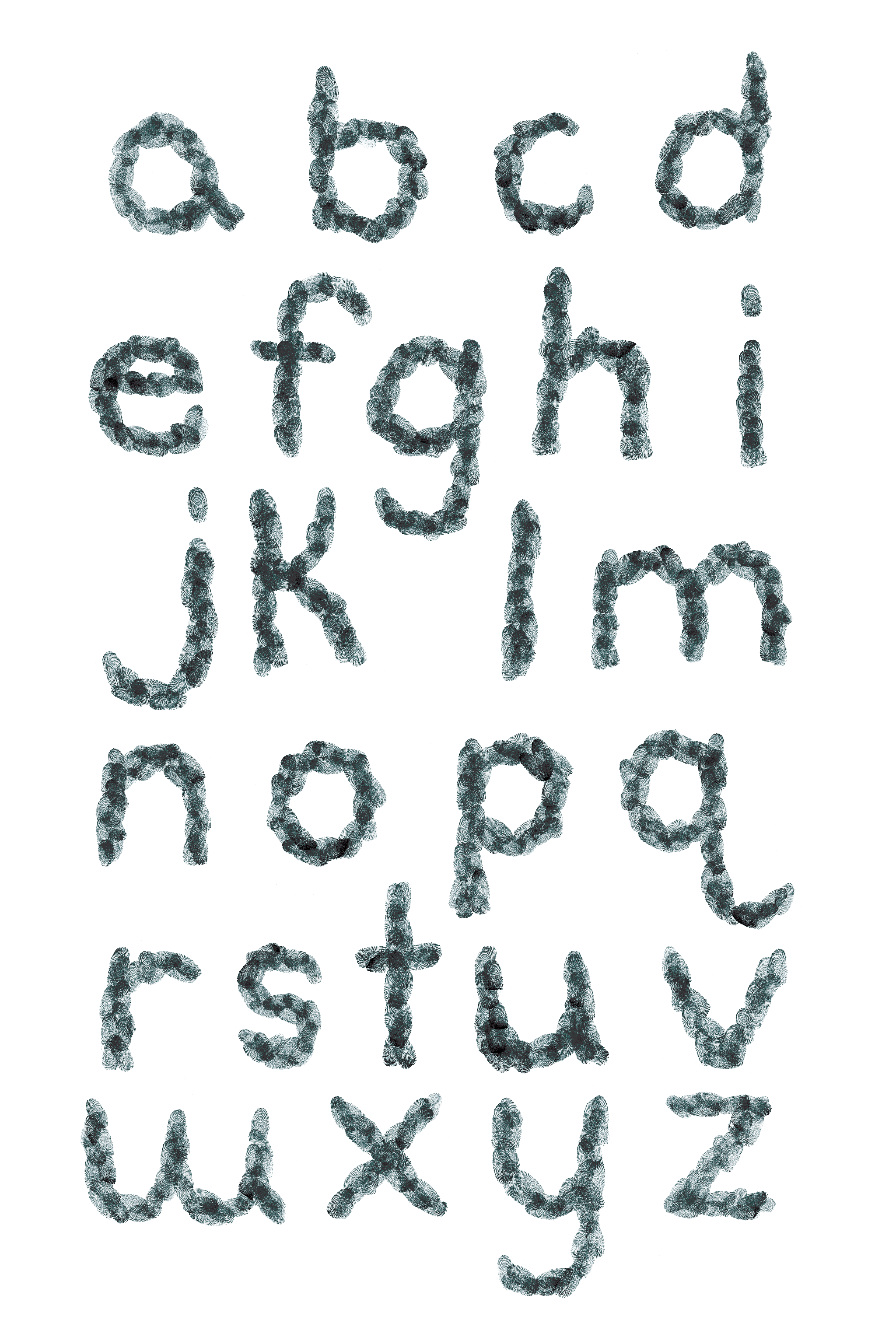Final Fingerprint Alphabet